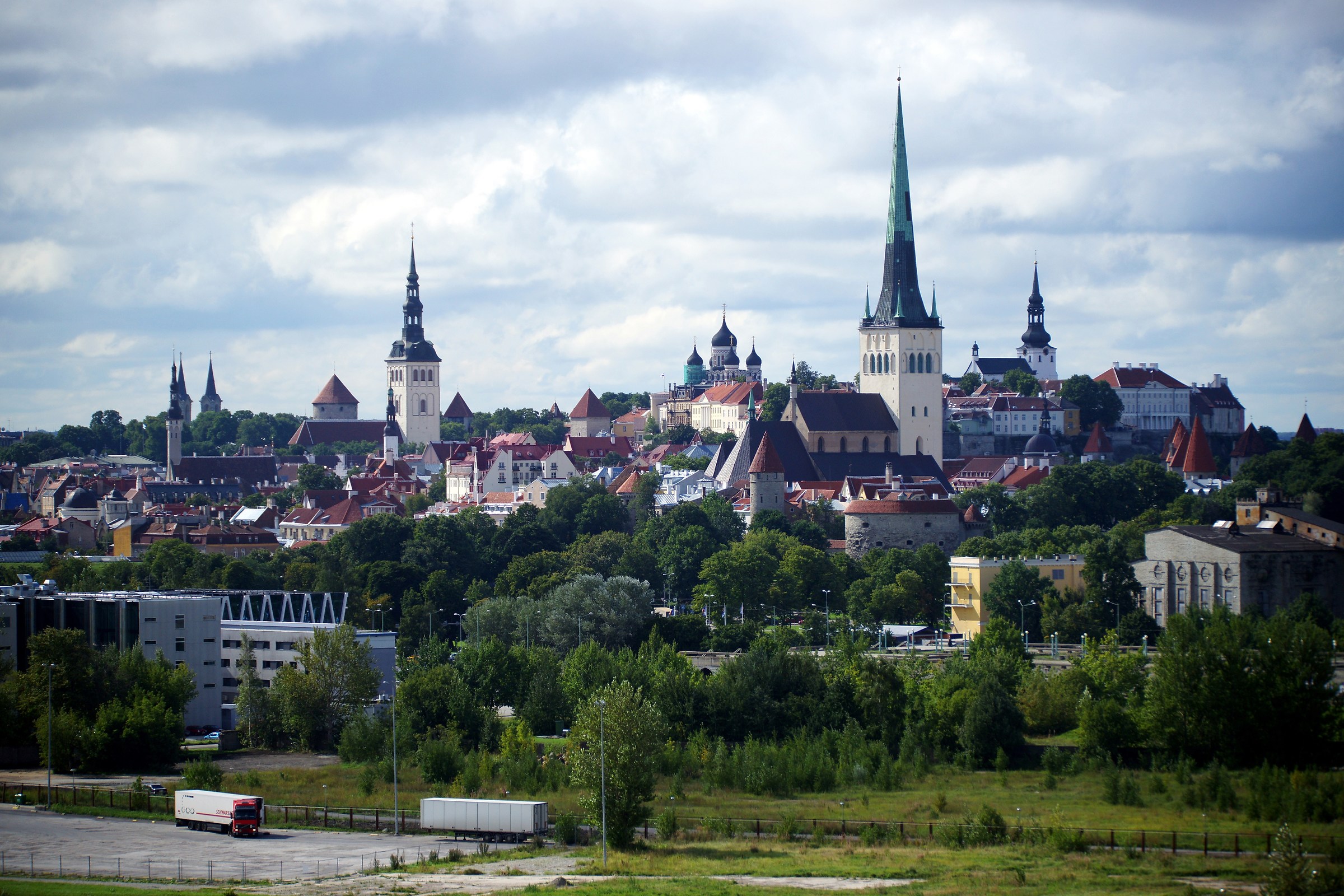 veduta di Tallinn