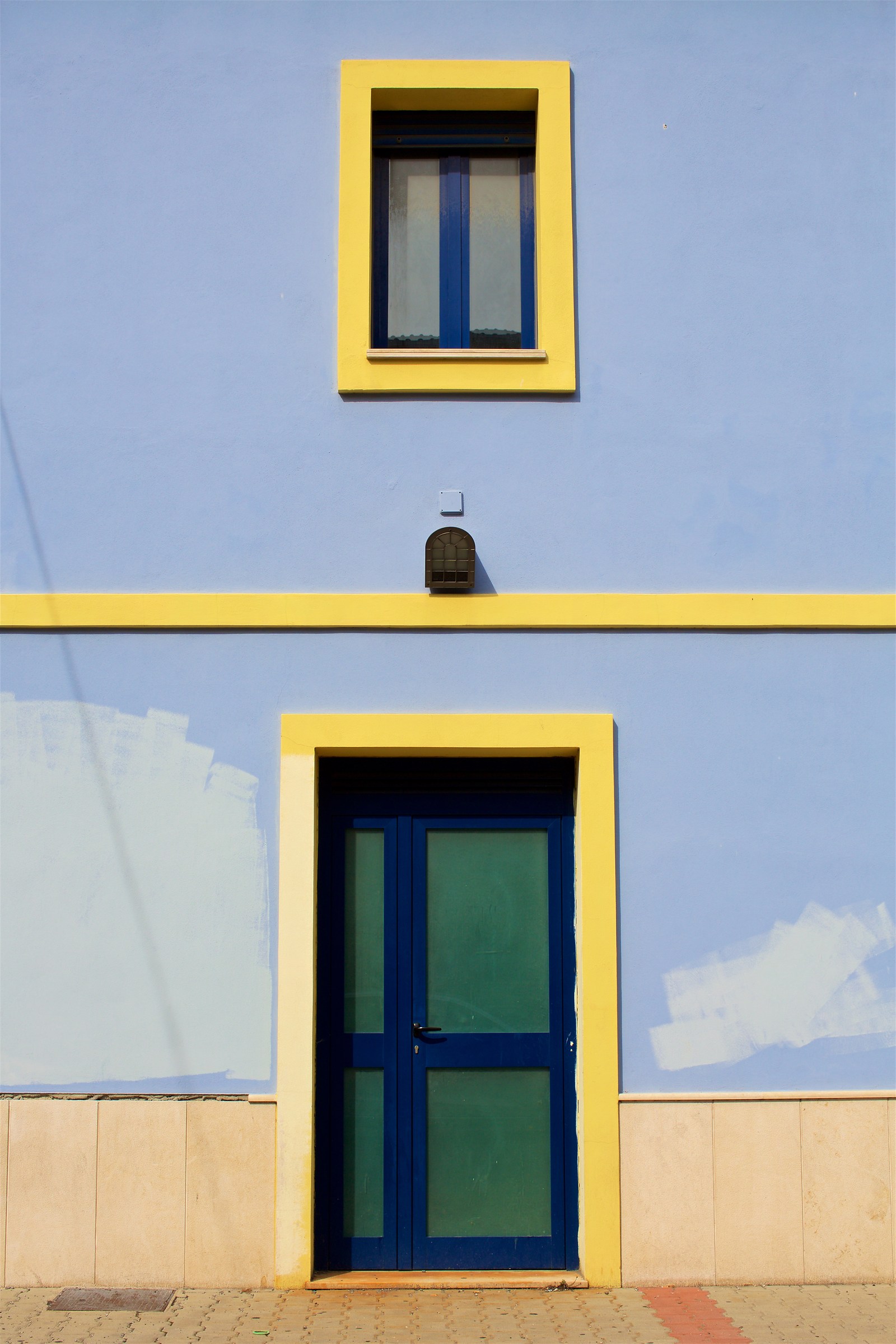 Window over the door