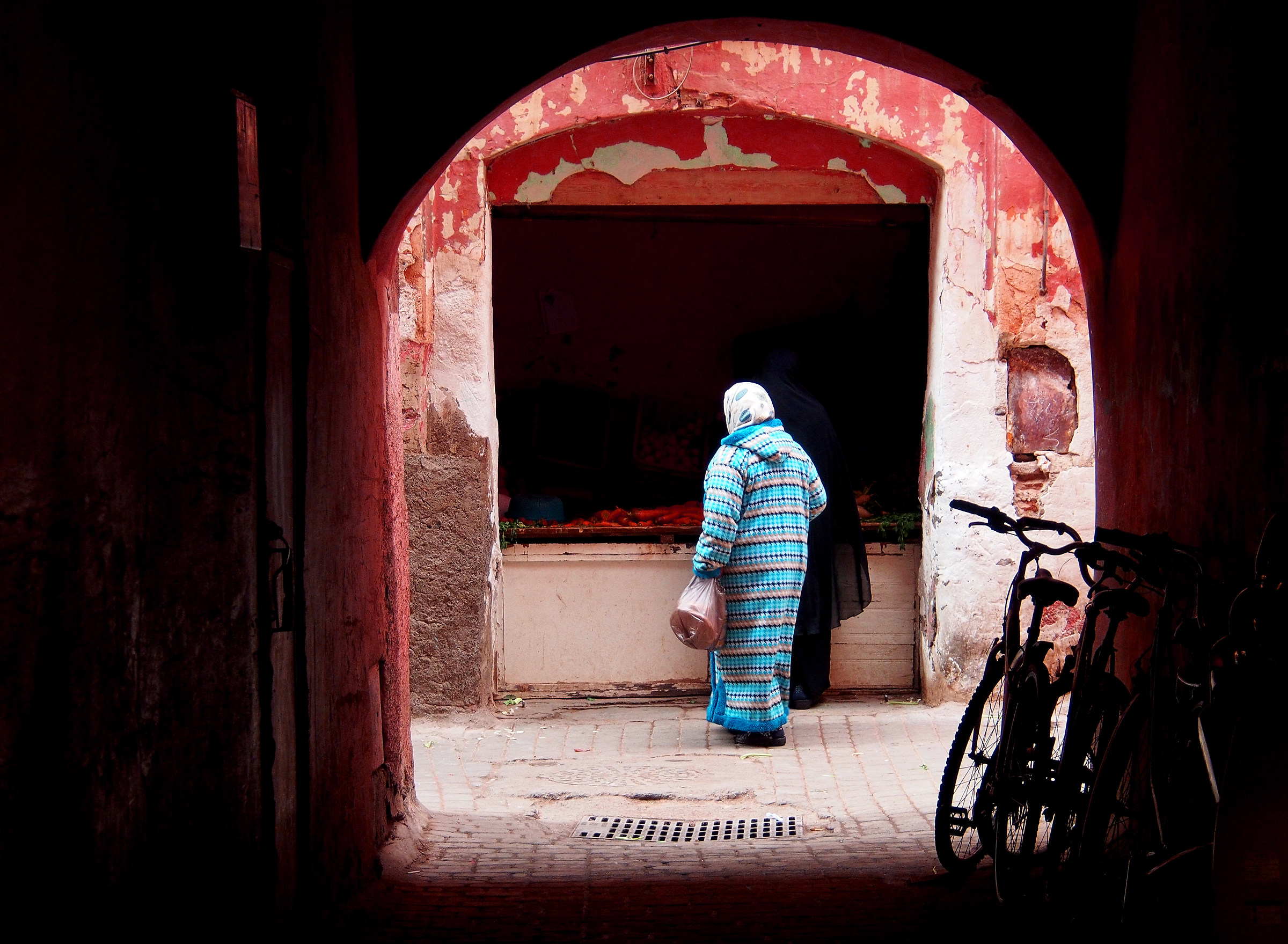 Marrakesh by a frame