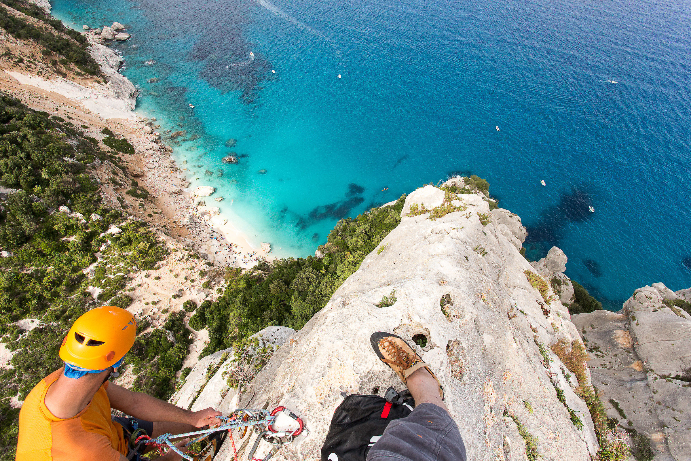 Over the top "The spire of Goloritzé"