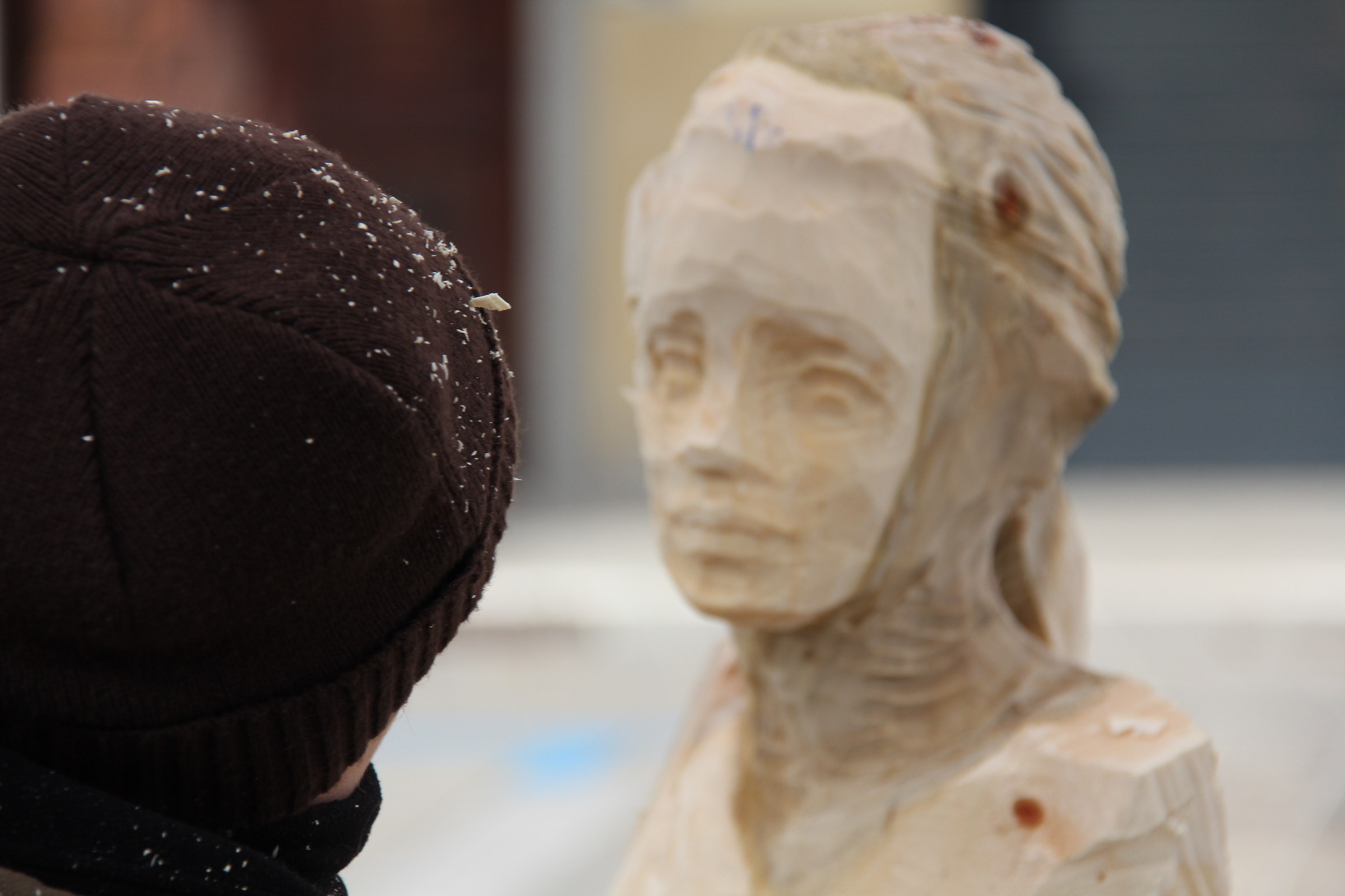 Oggi si scolpisce in piazza