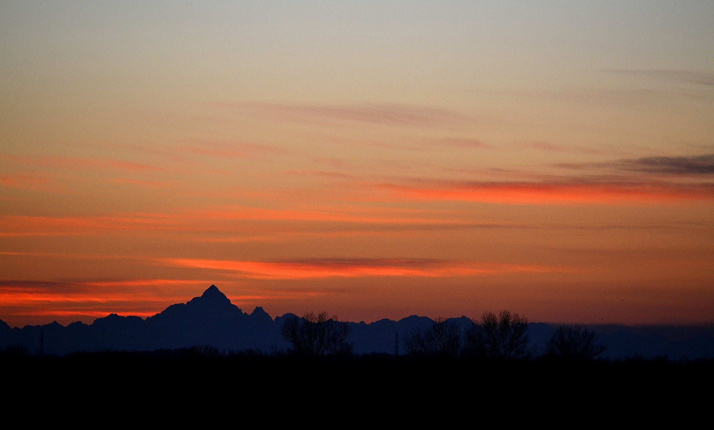 Viso from the Po Valley