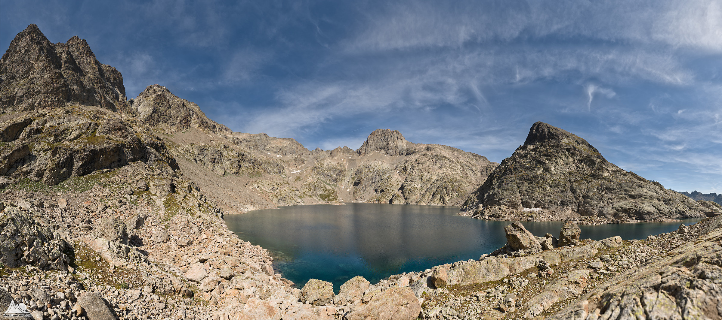 High Valley of Gordolasque. The Lac Long