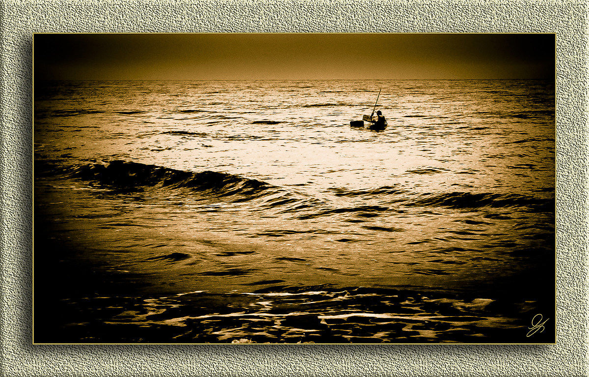 Il pescatore di telline