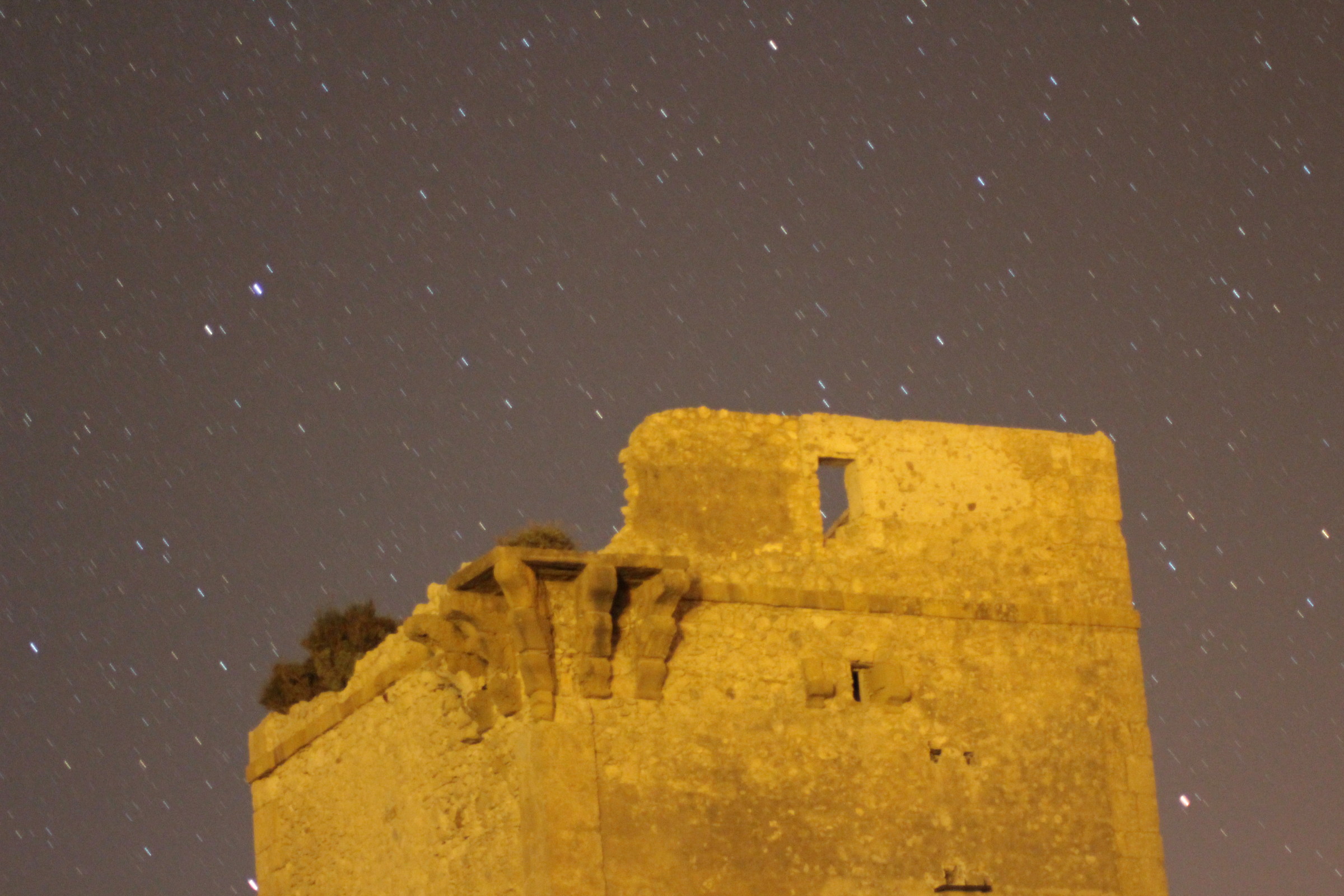 Torre di Manfria by night