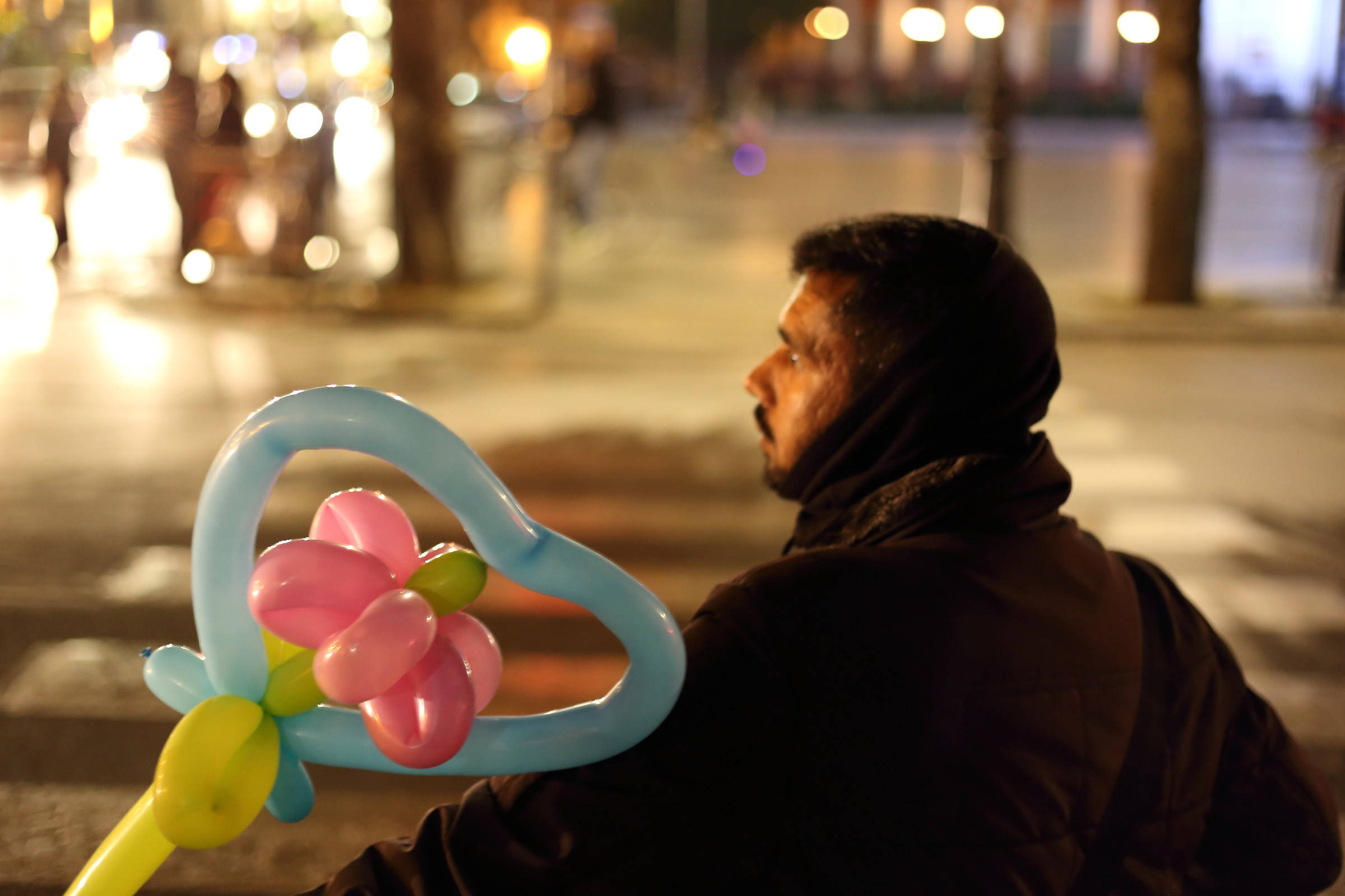 venditore di palloncini...