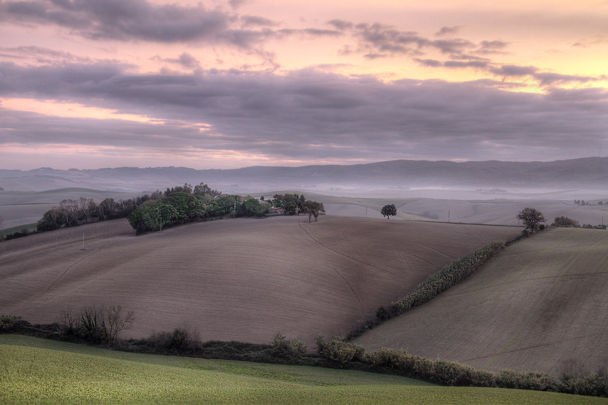 ...Orciano all'alba...