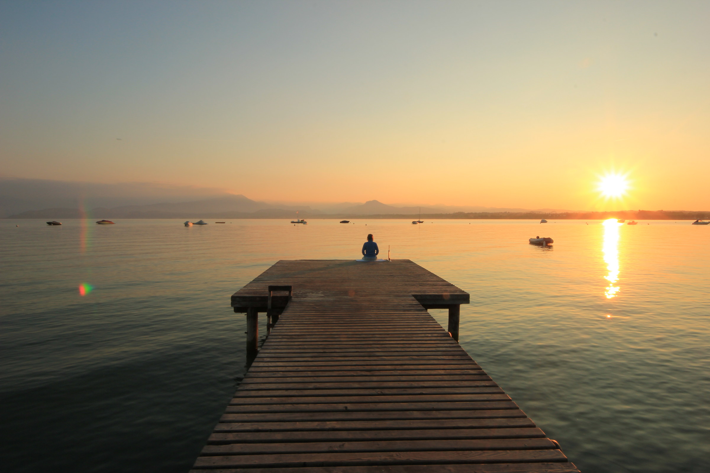 Giorno nuovo al lago