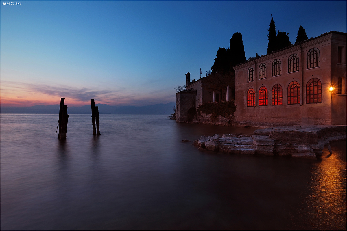 Windows flaming Punta San Vigilio
