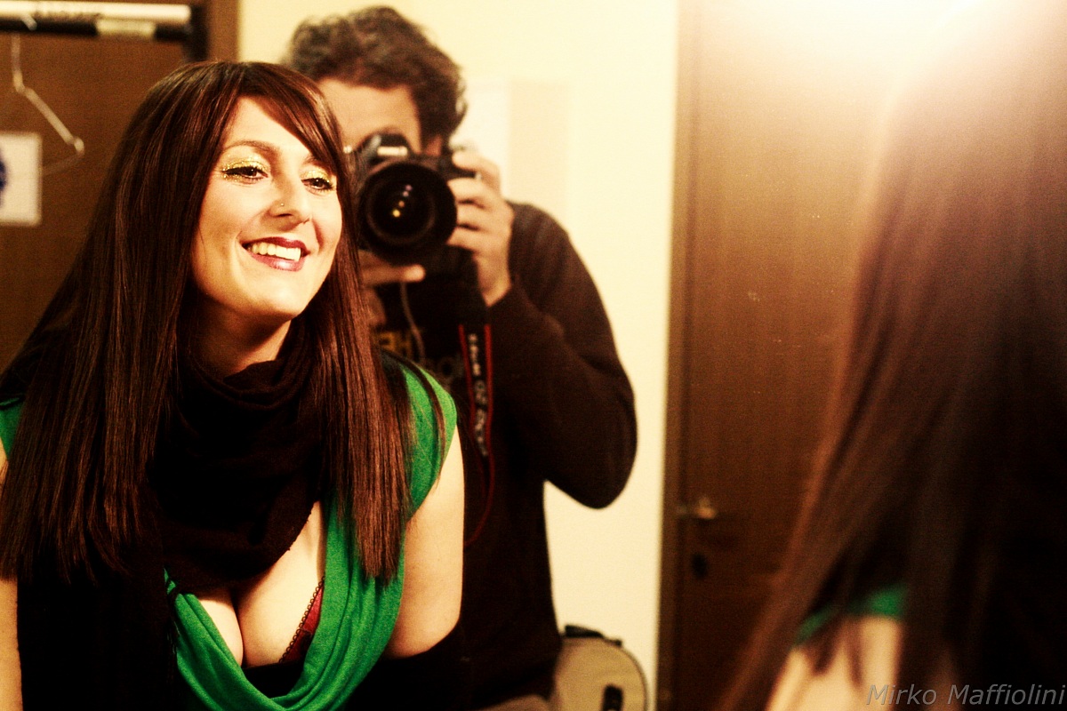 Backstage of Evil Dead The Musical