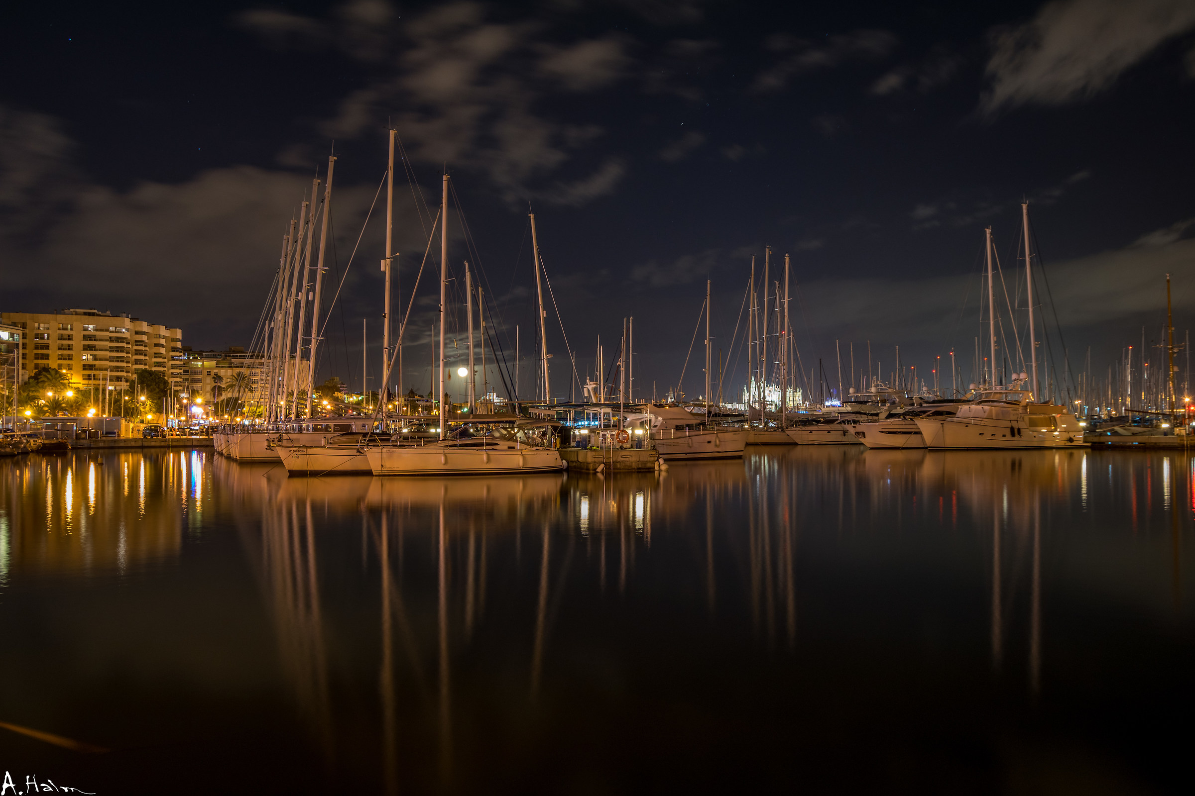Moon Rising sulla Palma ....