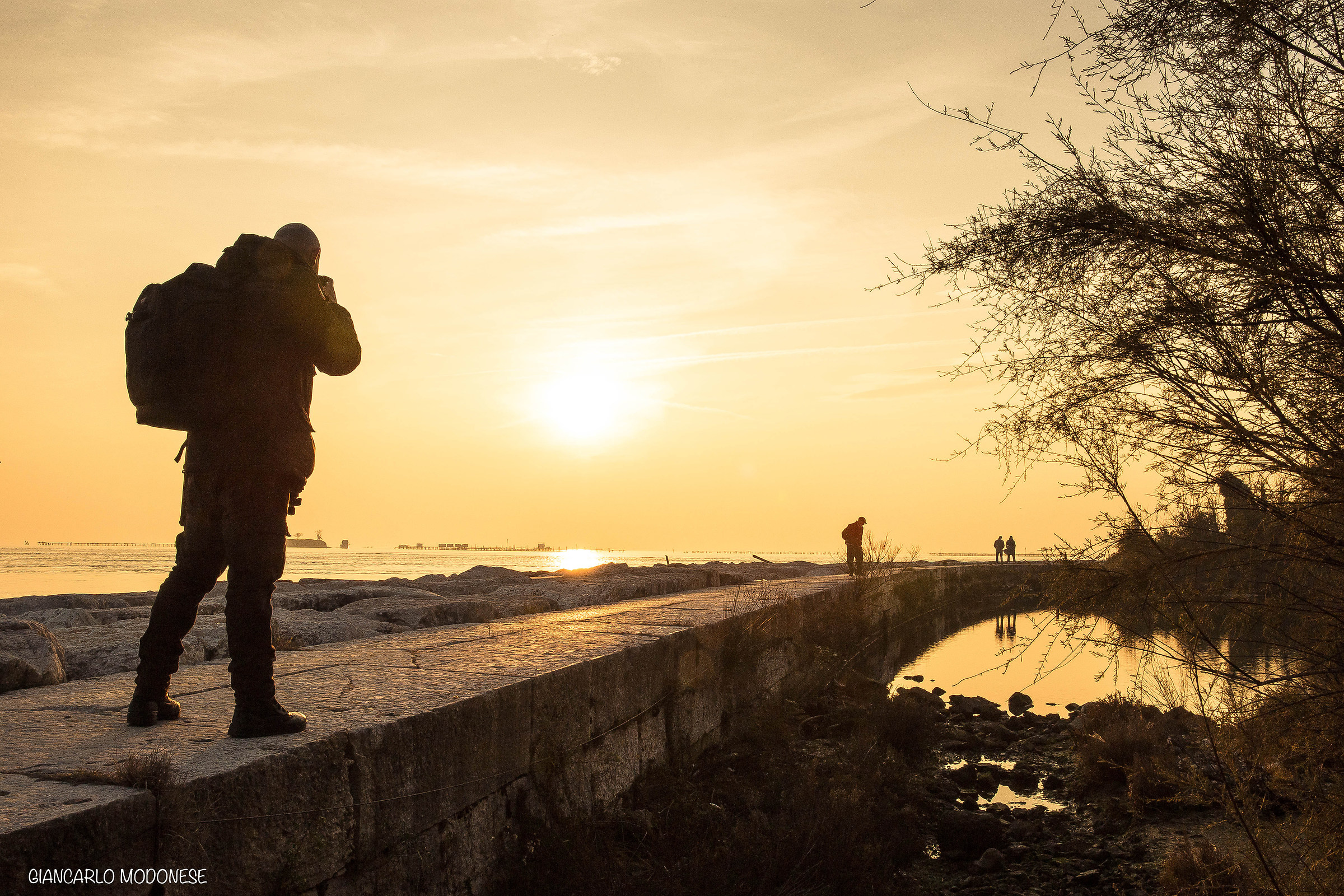 Pomeriggio d'autunno in Laguna di Venezia...