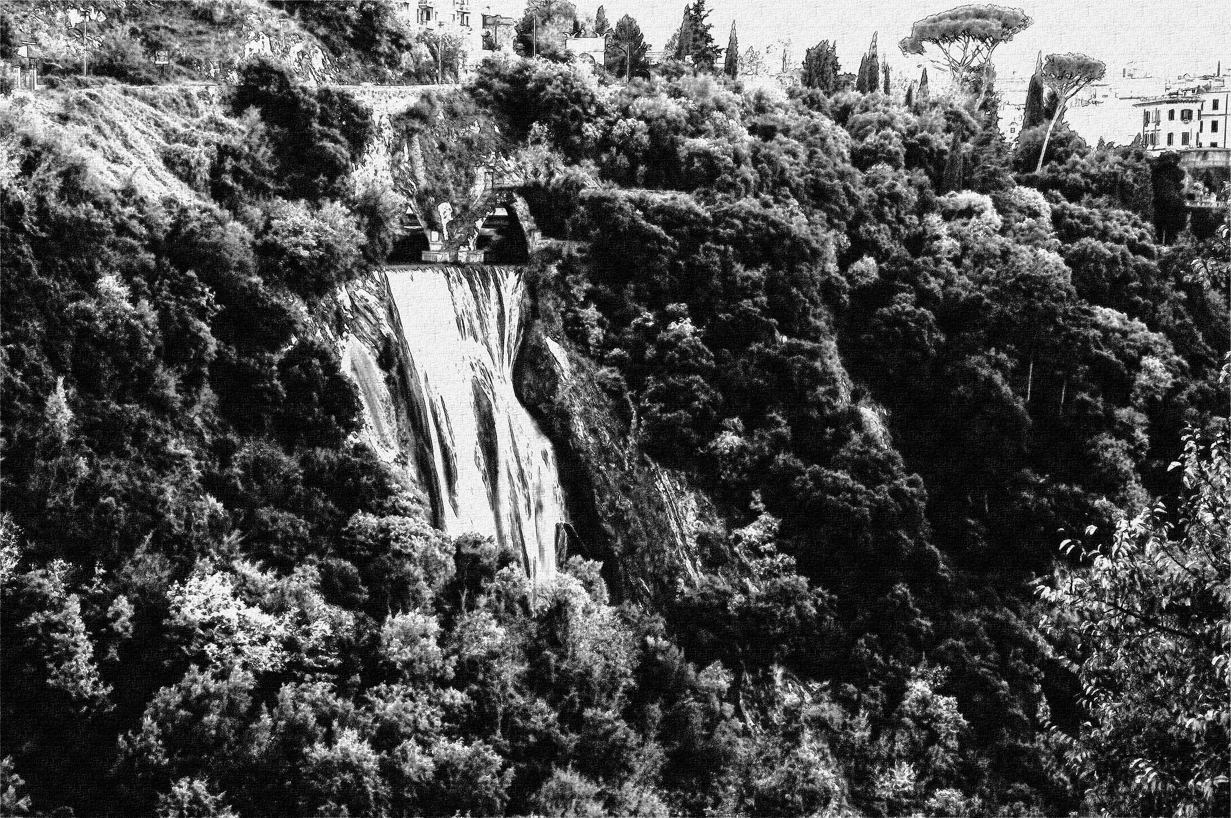 Change of Waterfall 2