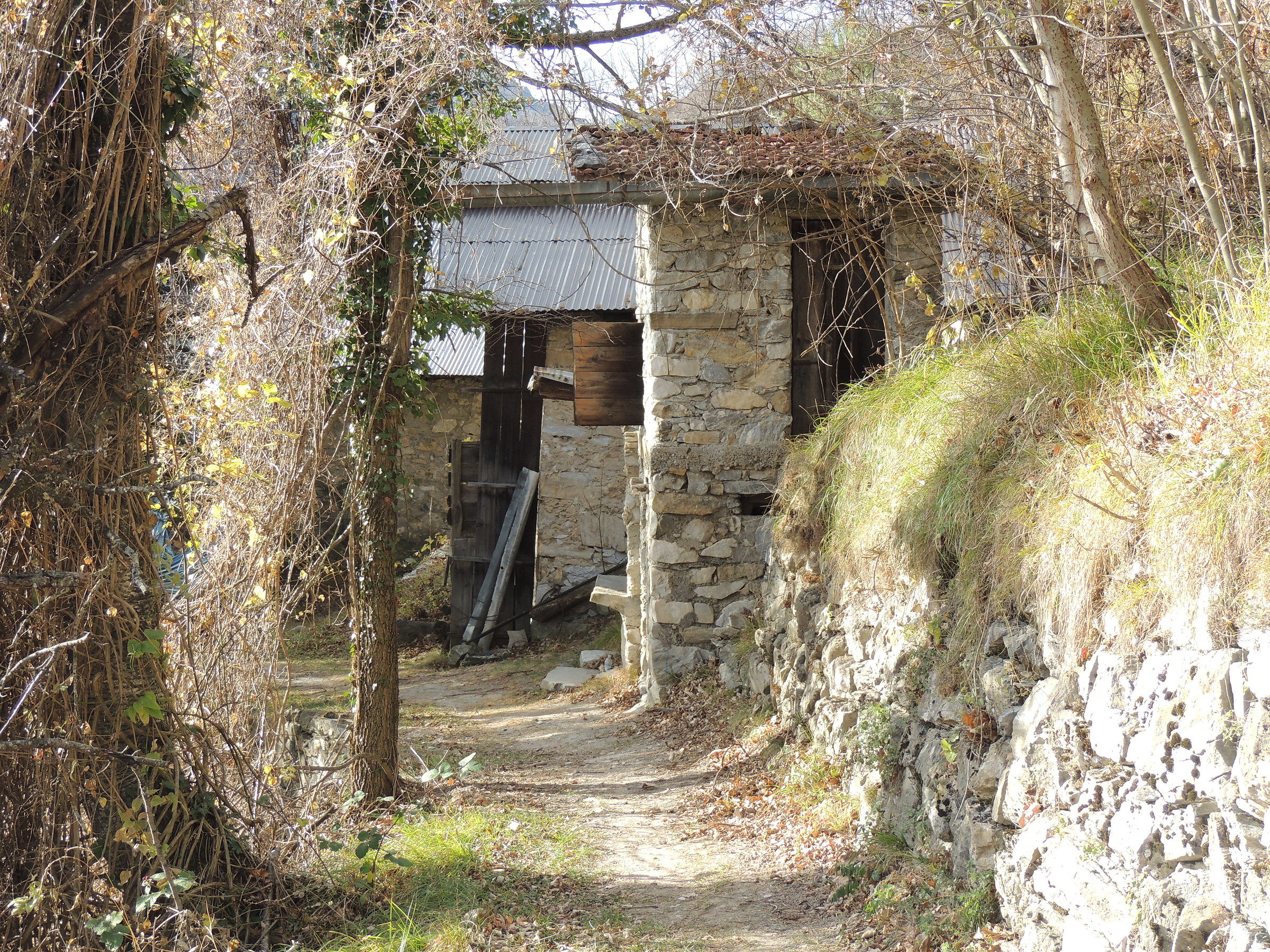 el secou......vecchio essicatoio per le castagne