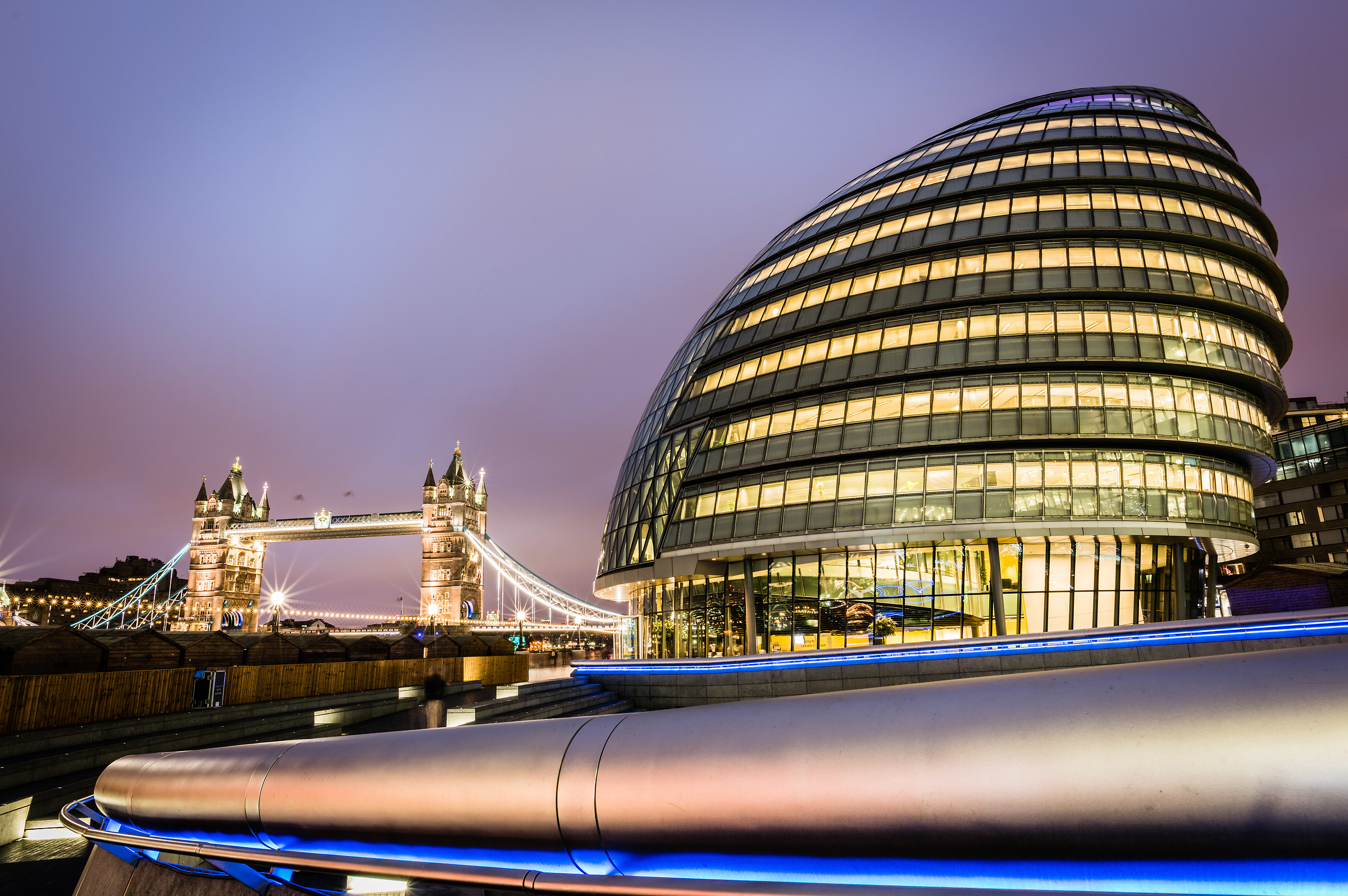 Tower Bridge and City Hall