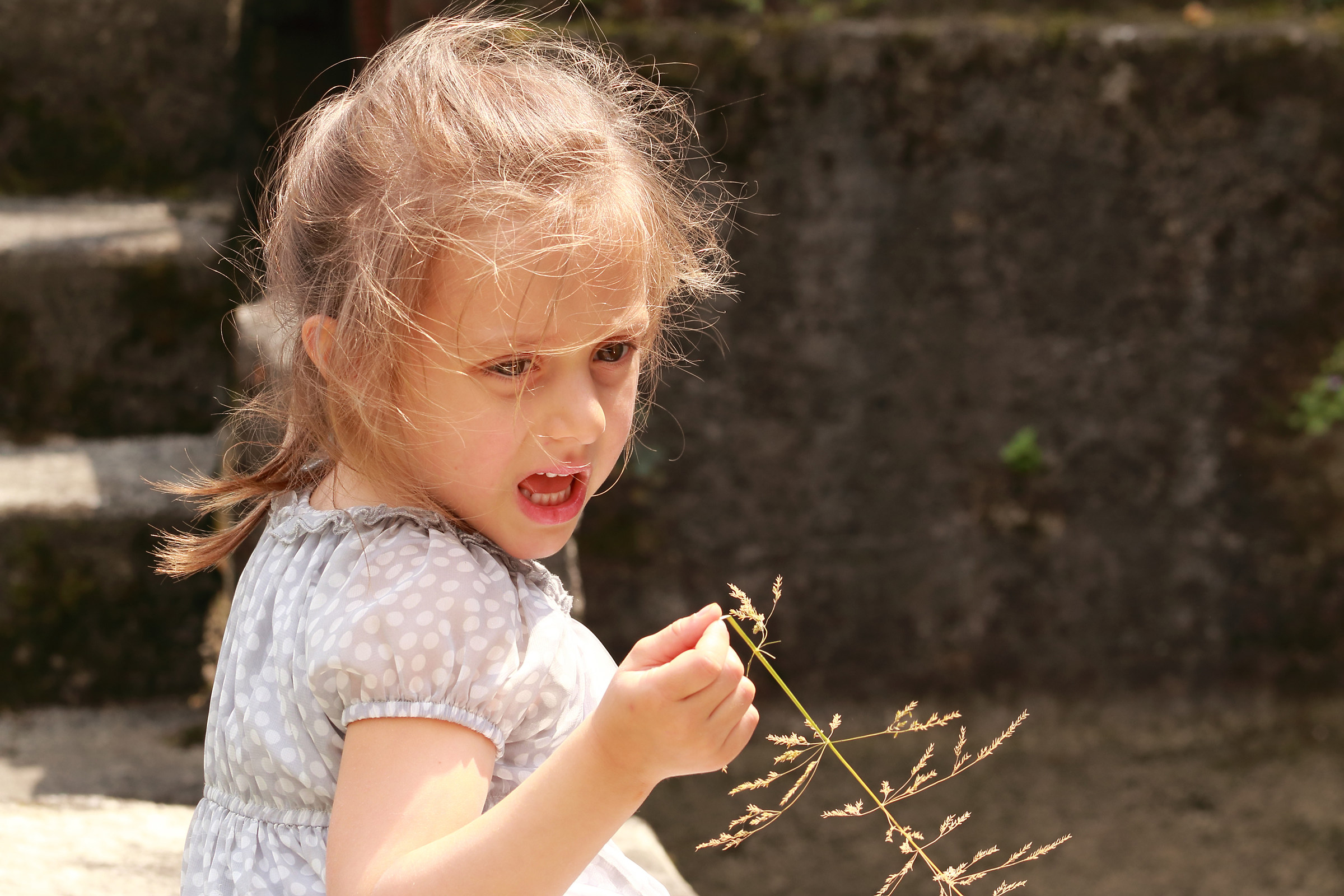 Camilla flirtatiously