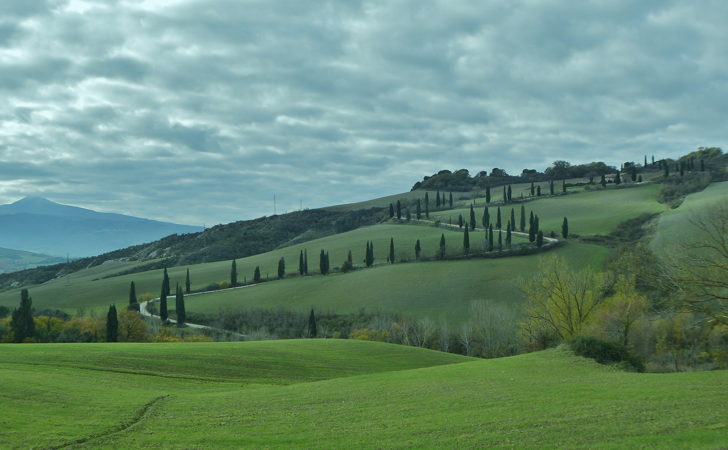 December 2015. The Monte Amiata and the Mouth