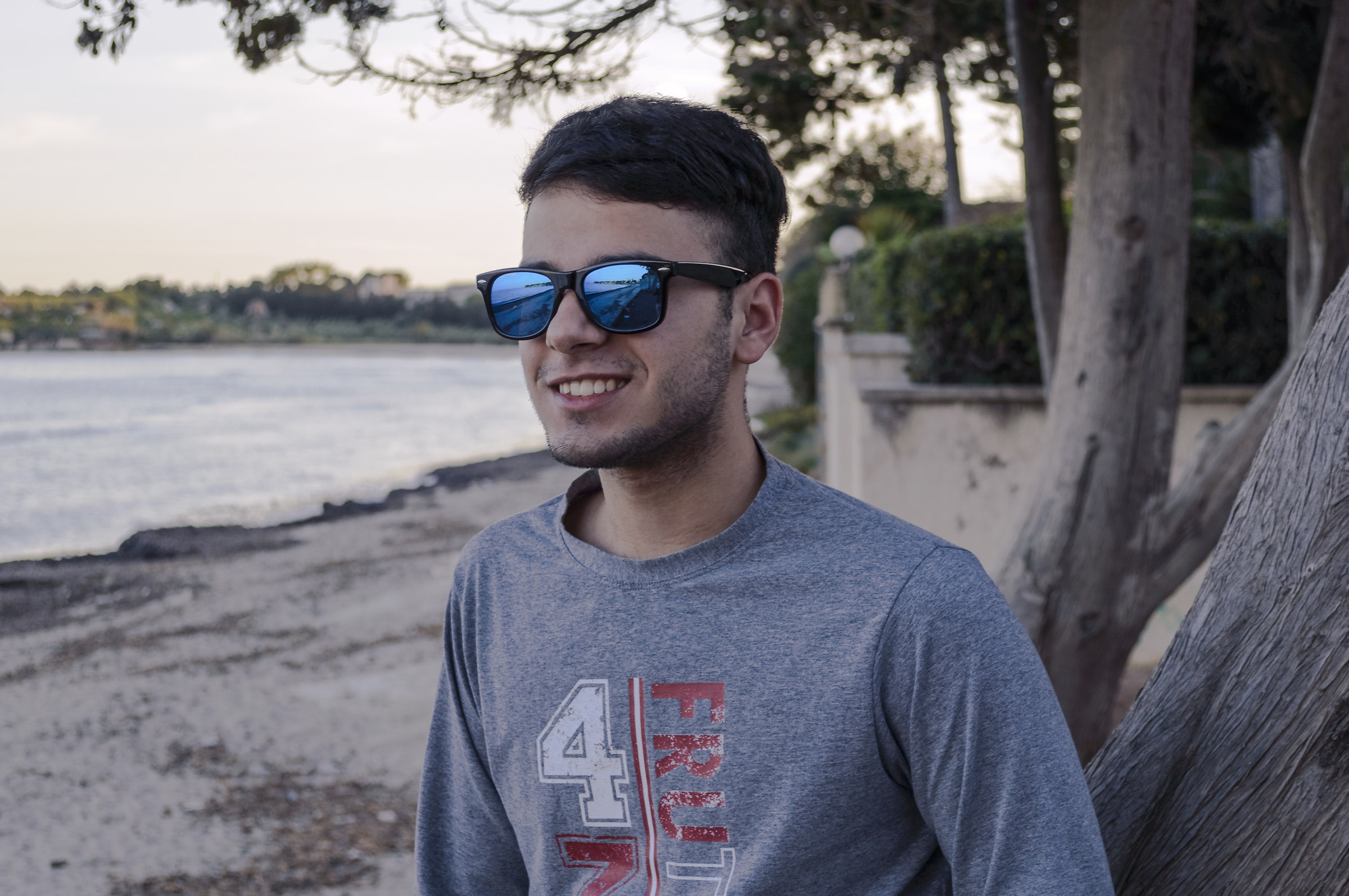 Selfportrait with sunglasses