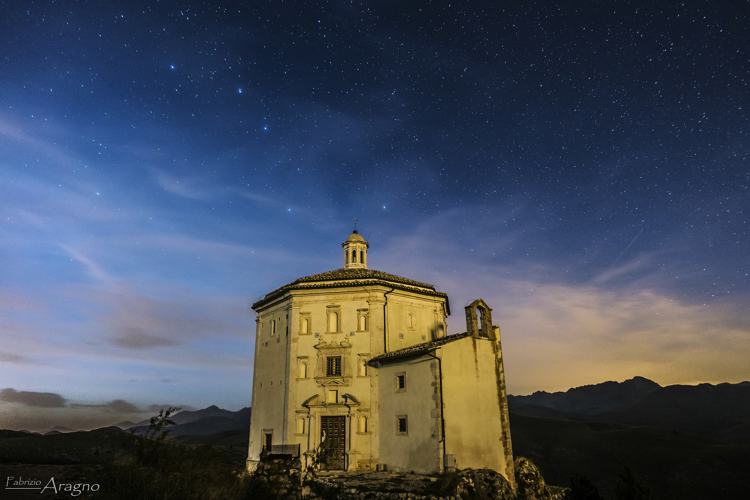 After dark, light ...