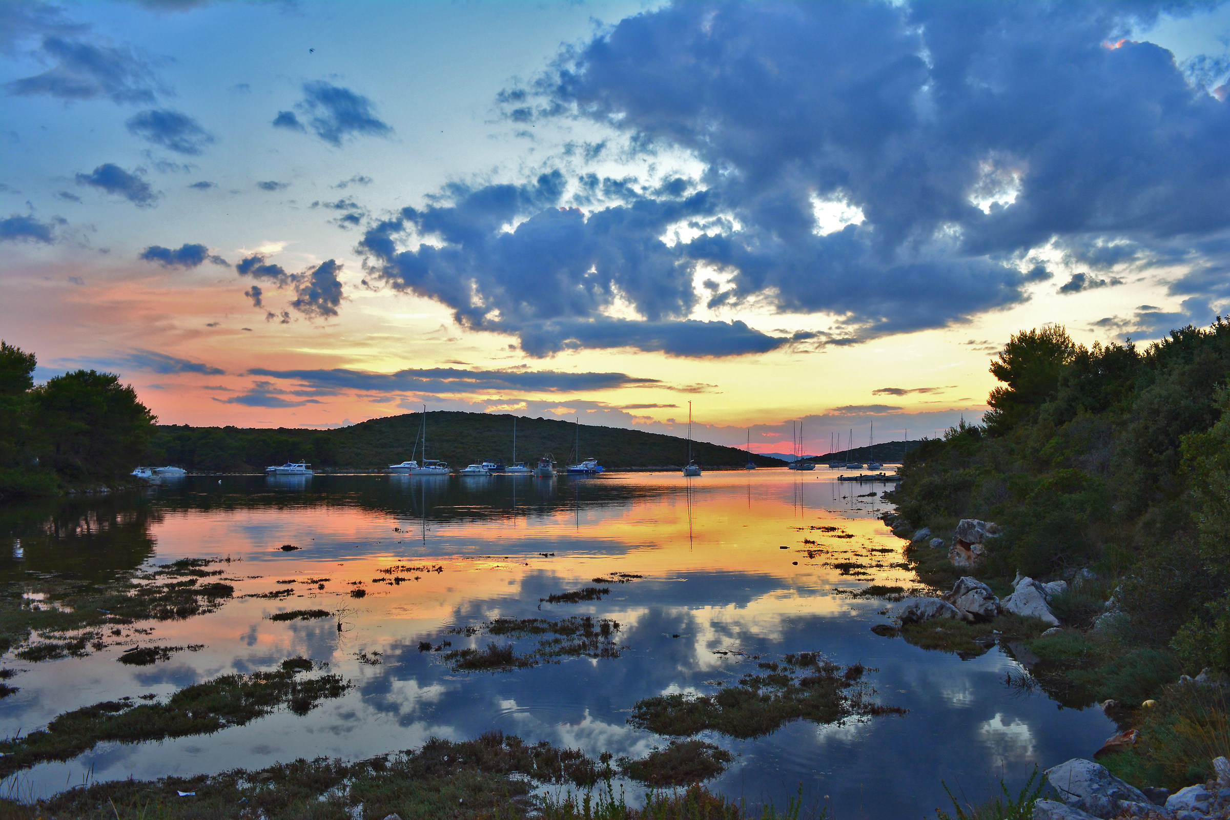 Tramonto a Pasman, Croazia