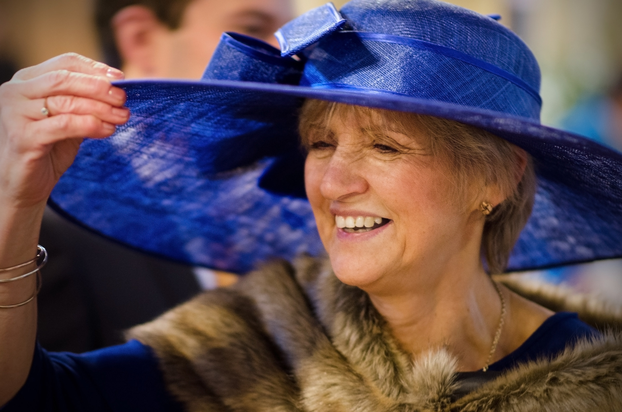 Huge Hats! (That you have to hold up to see under)