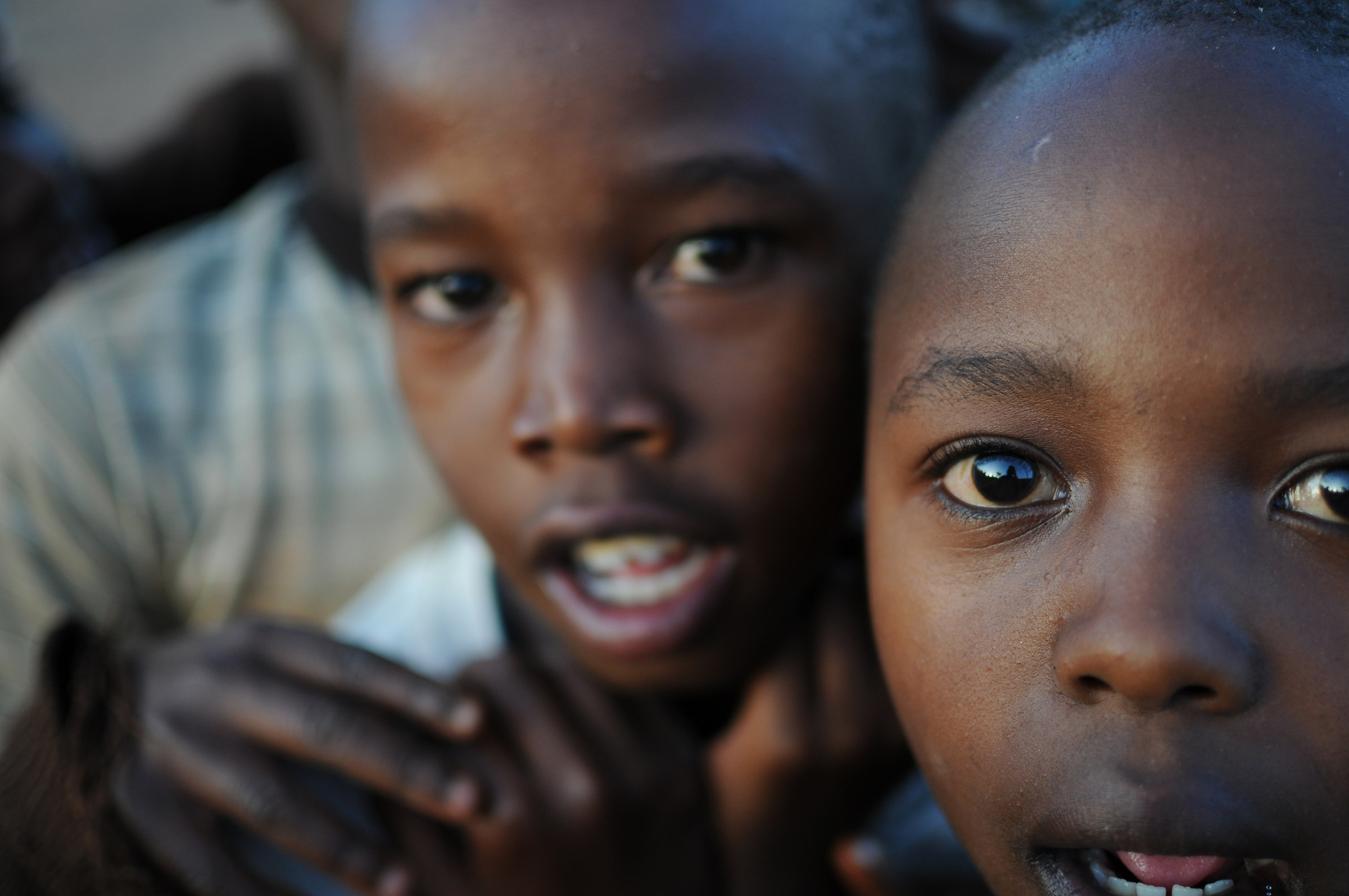 curiosità negli occhi