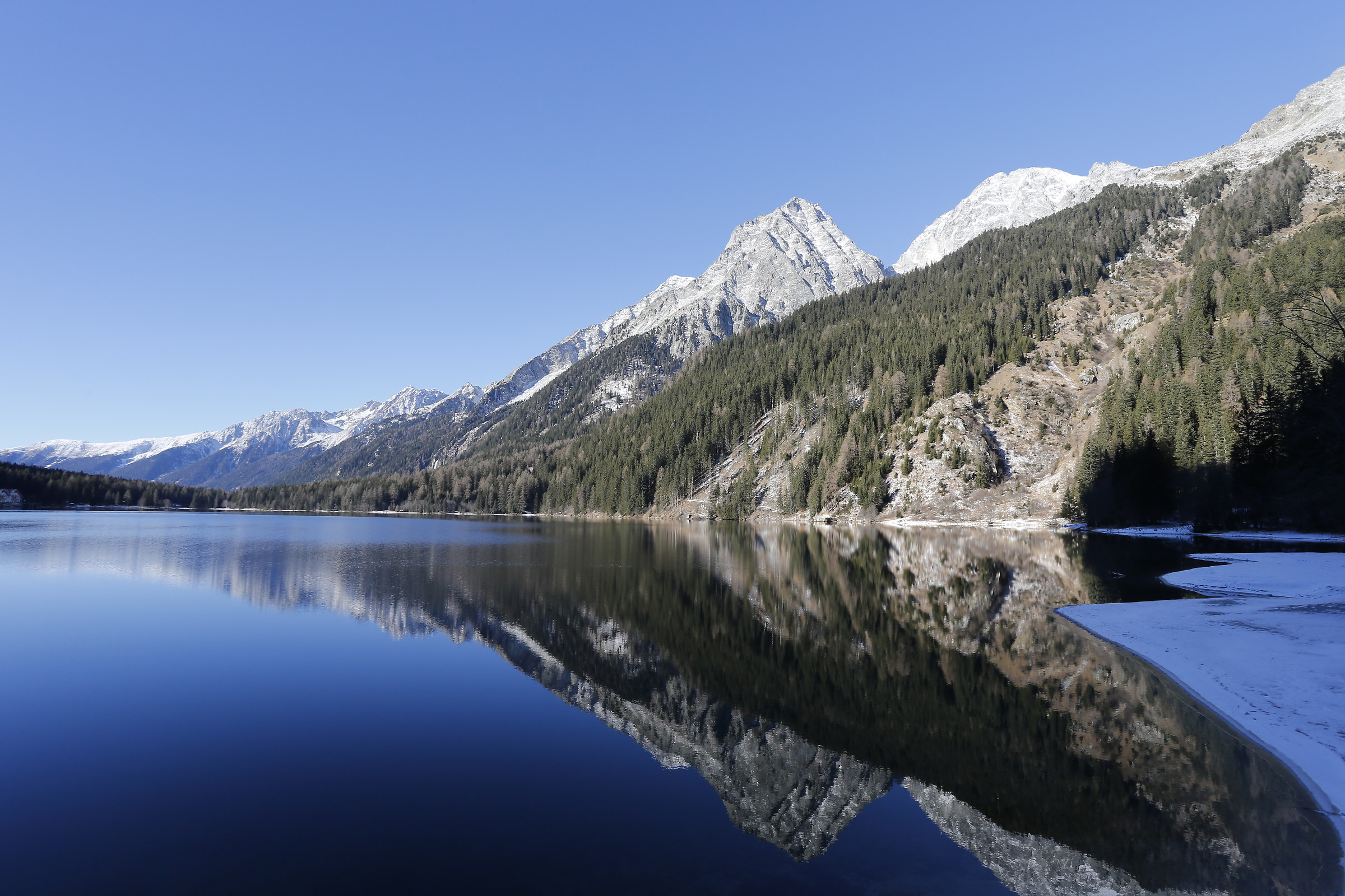 Anterselva, vista sul lago