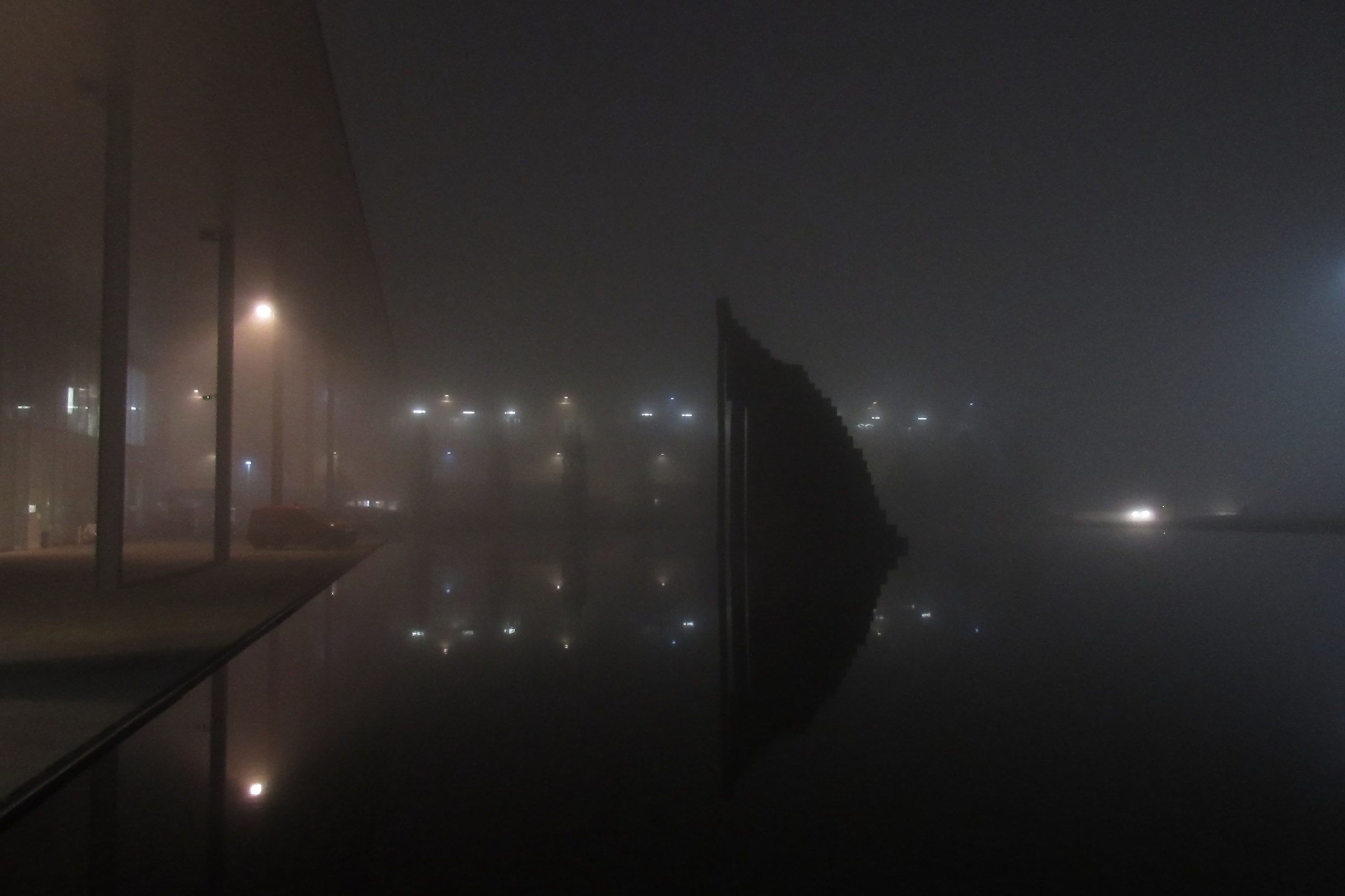 Reflections in the fog