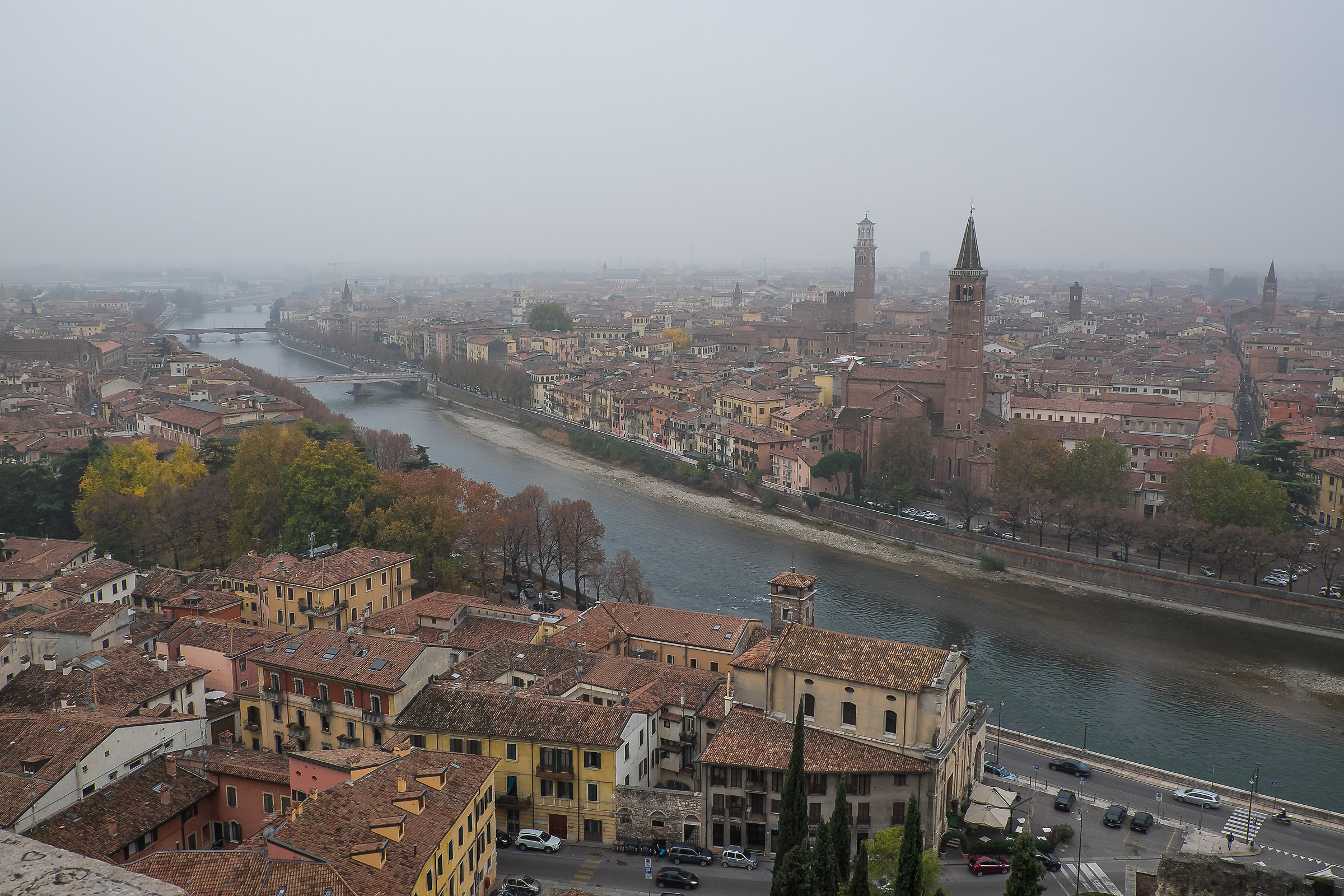 Verona from above