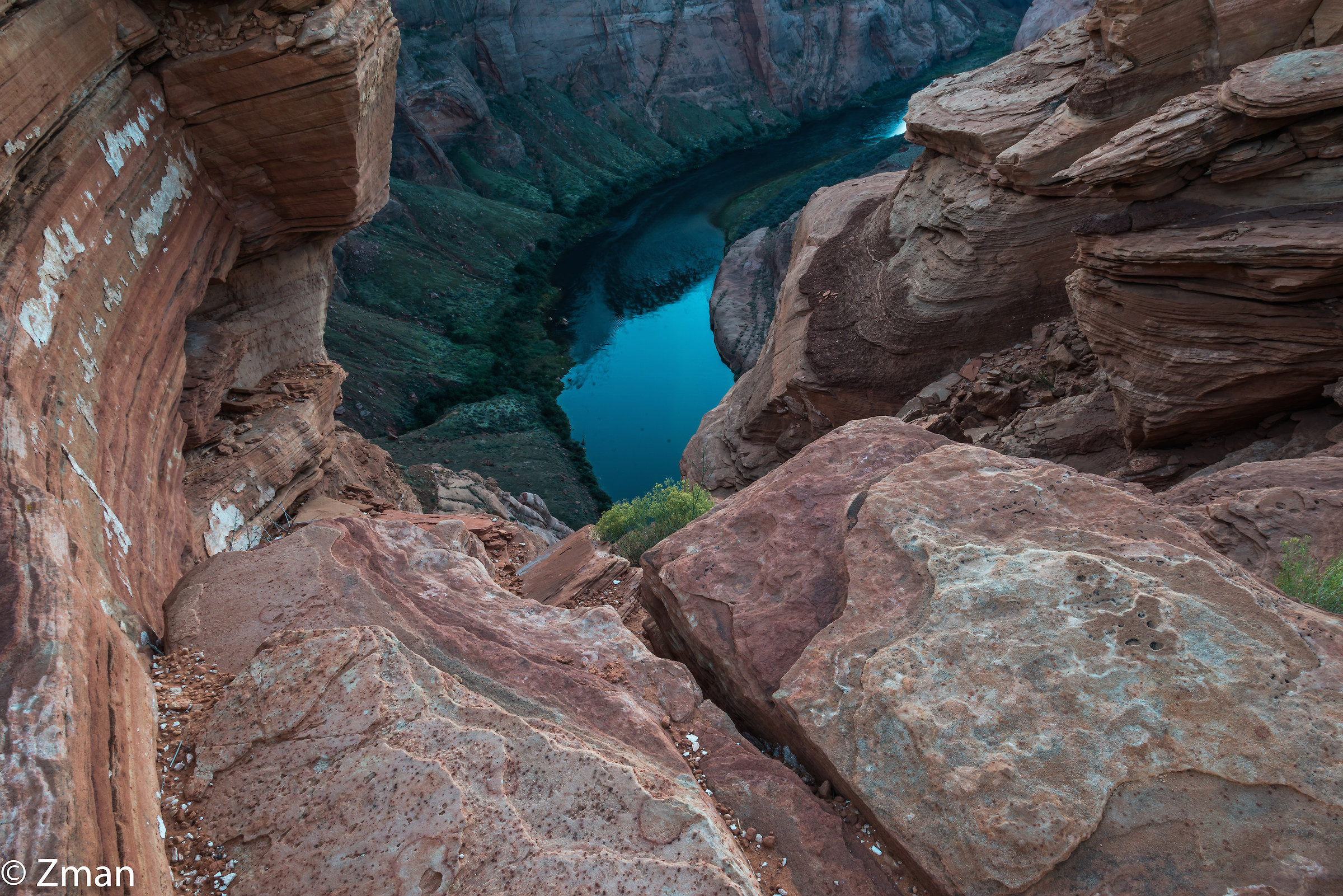 At The Horseshoe Bend