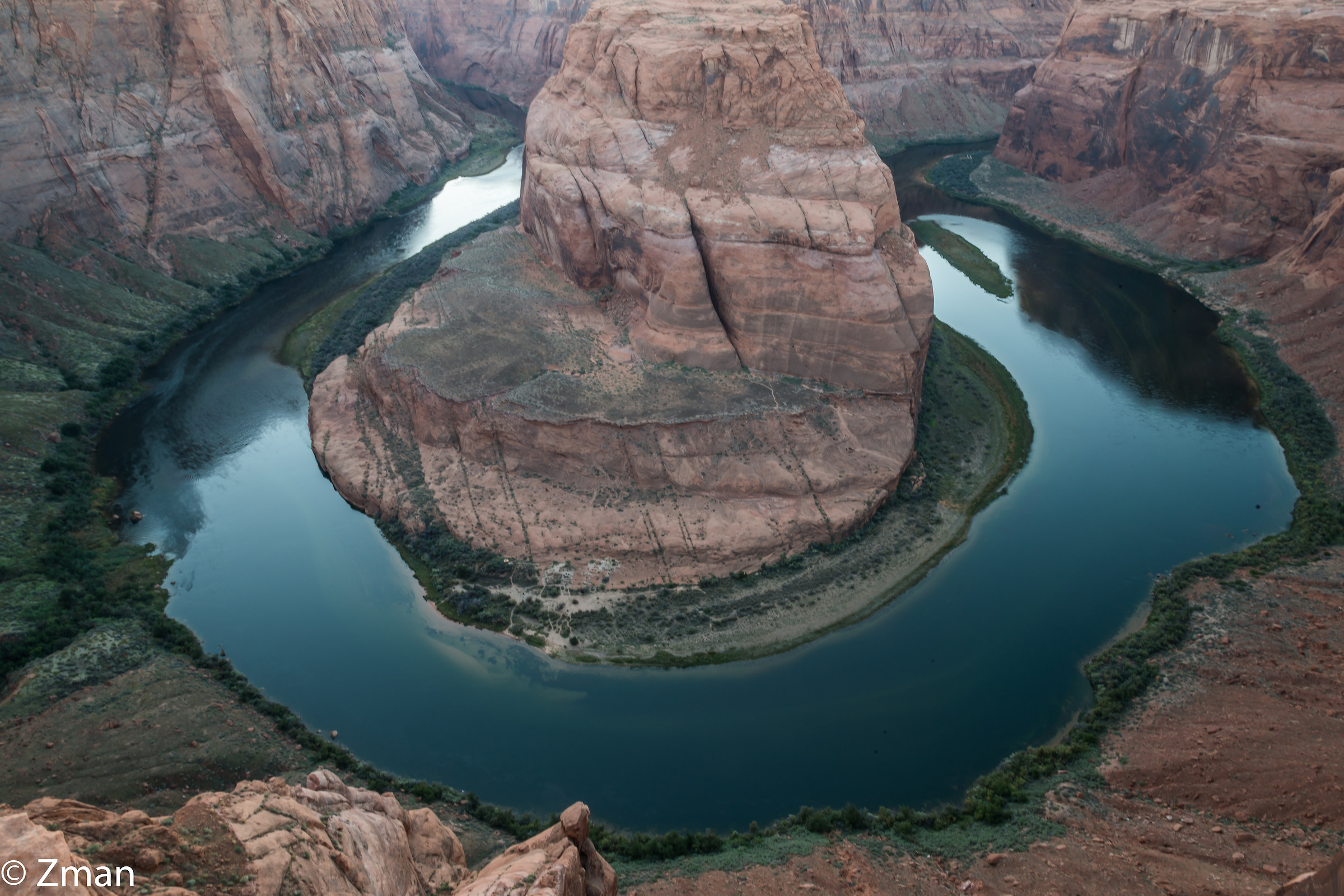 At The Horseshoe Bend