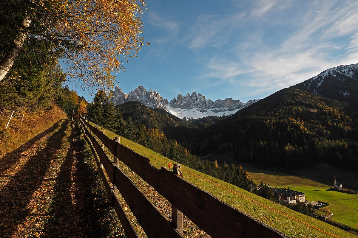 Linee in val Funes