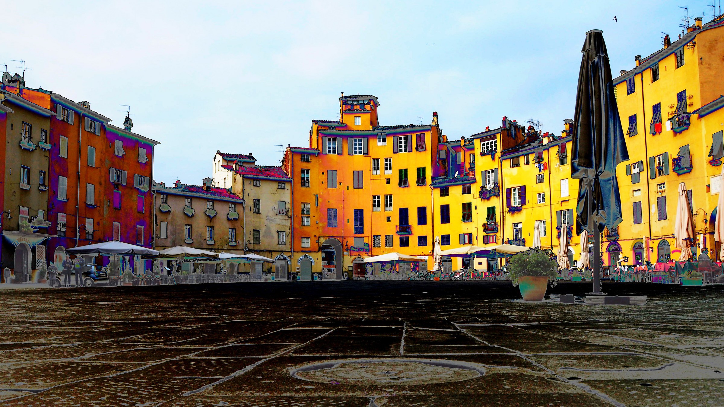 Piazza dell'Anfiteato aa Lucca