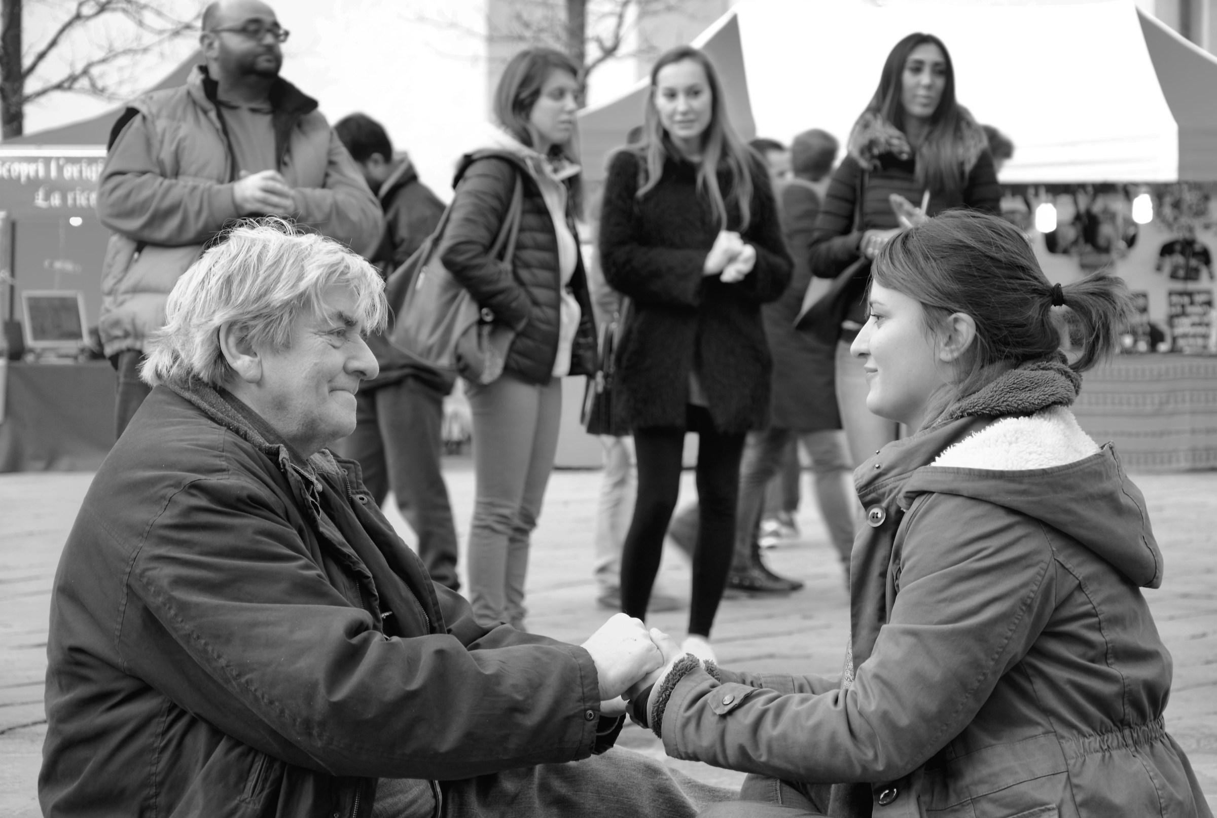 Eye contact experiment: Sondrio