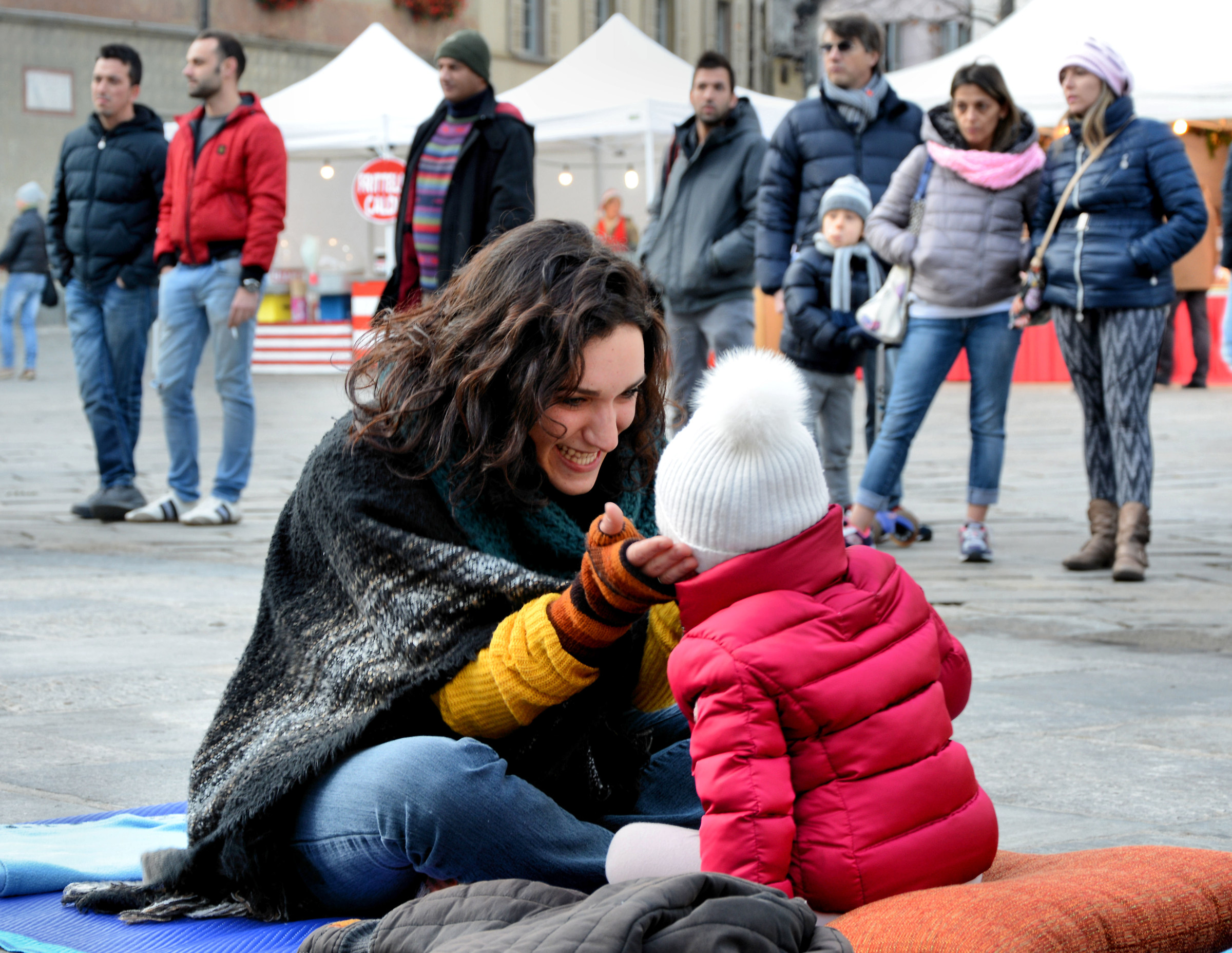 Una carezza e un sorriso