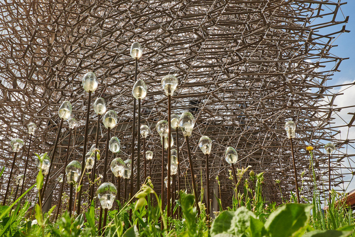 Glass Flowers, Bees Steel