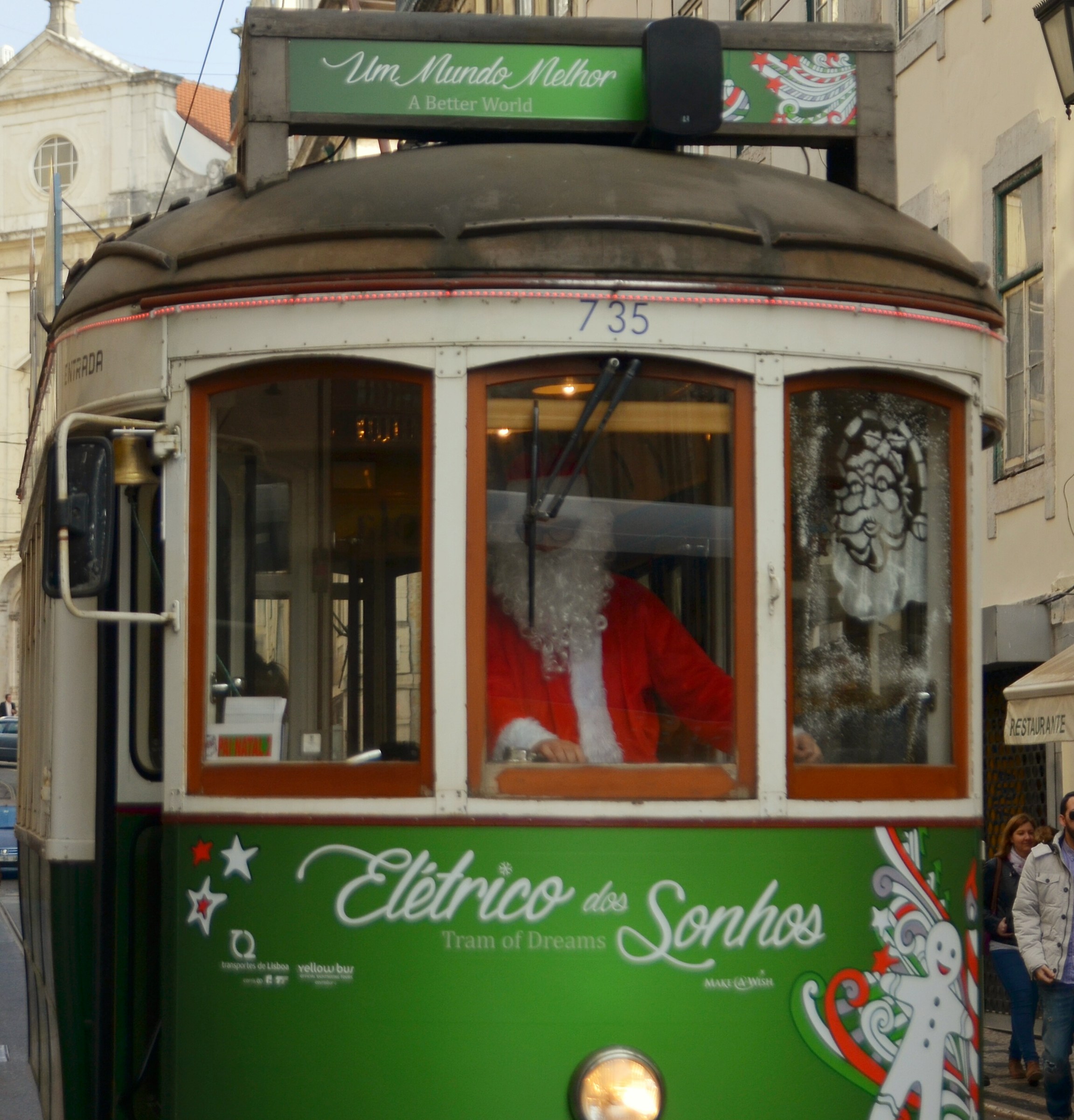 Ma non guidava la slitta..........