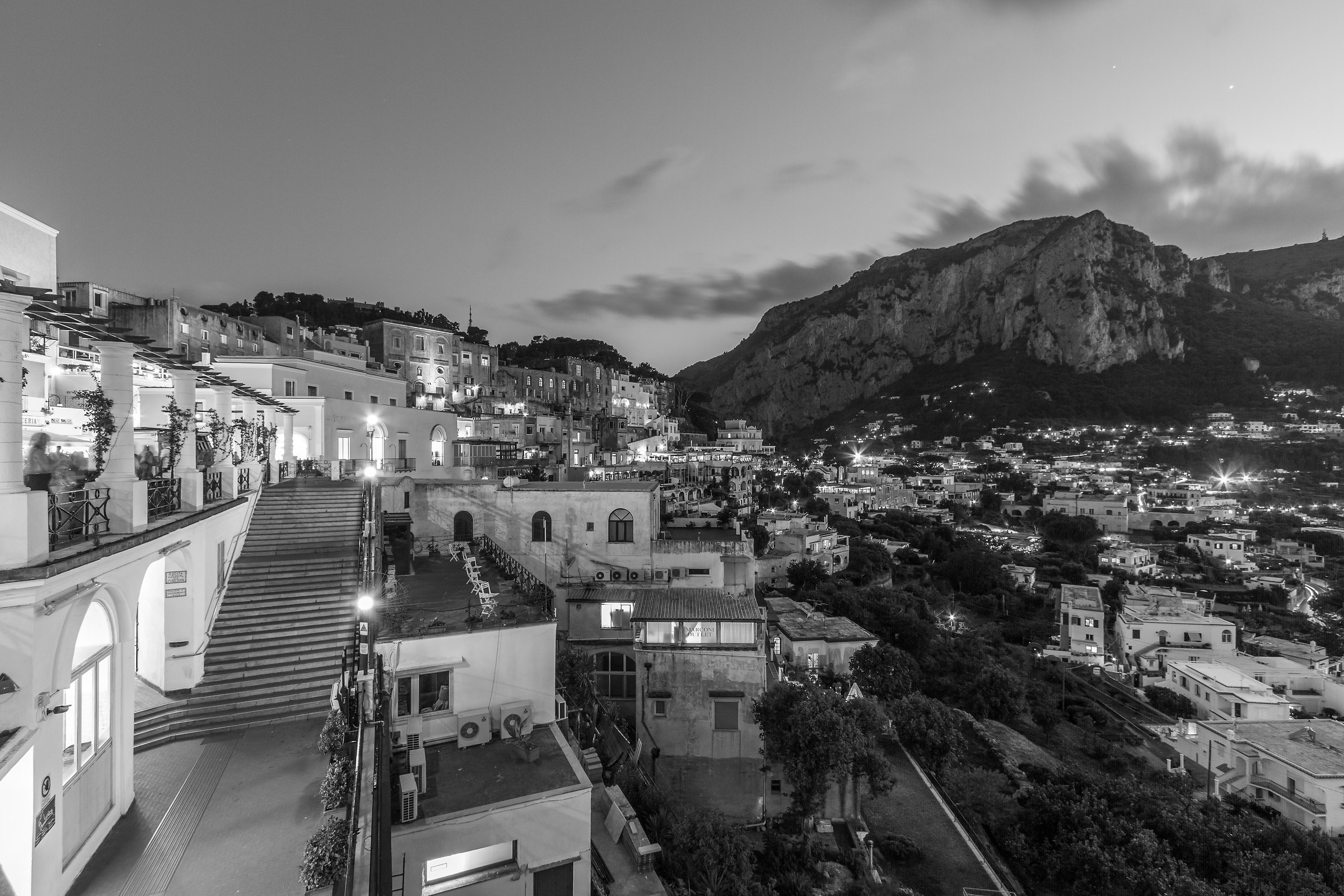 Capri by night