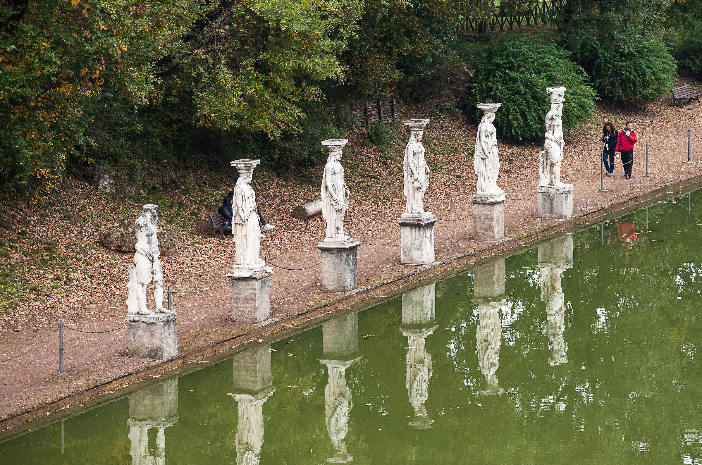 Tivoli (Rm)-Particolare Canopo Villa Adriana