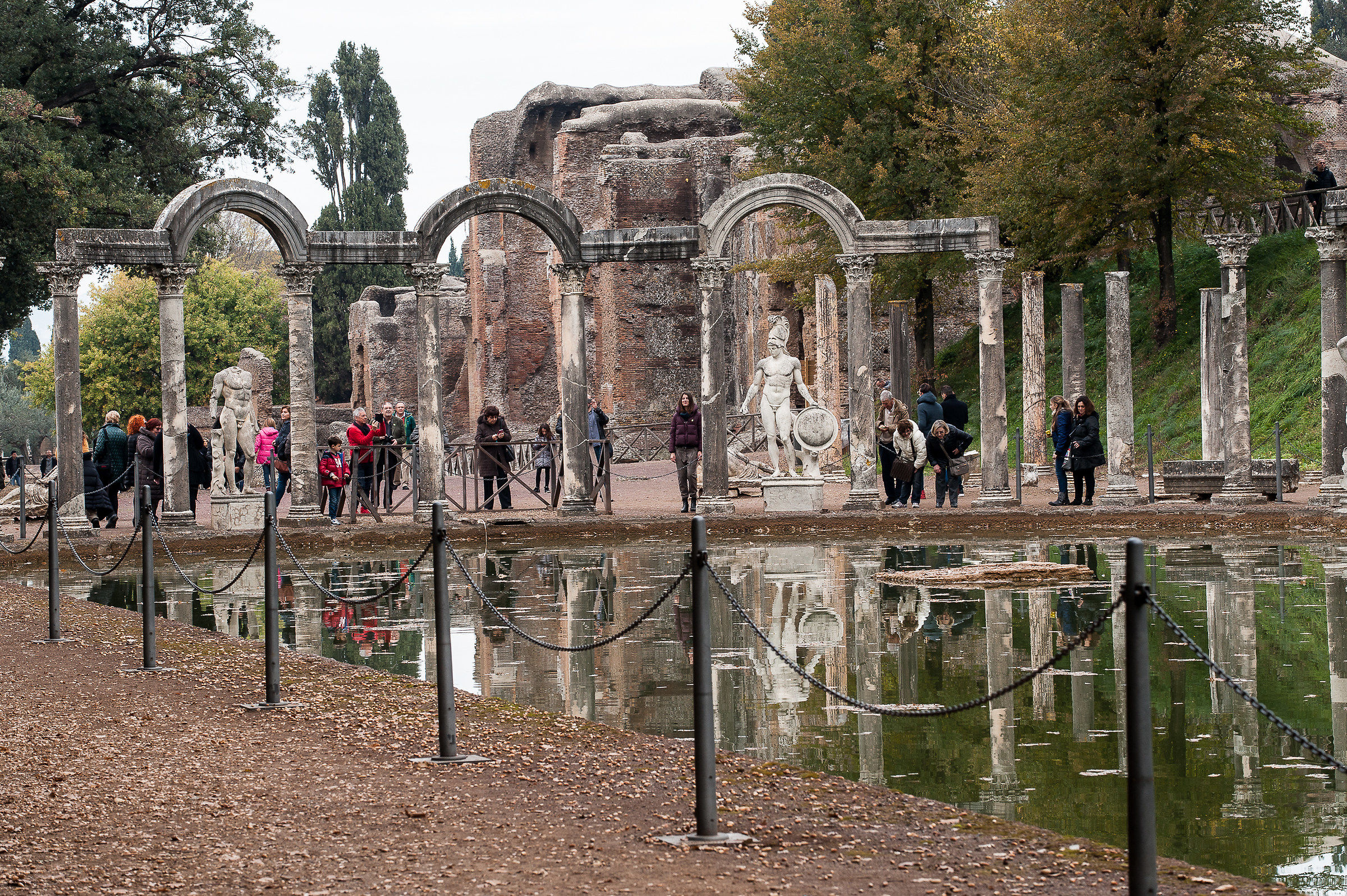 Tivoli (Rm)-Particolare Canopo Villa Adriana