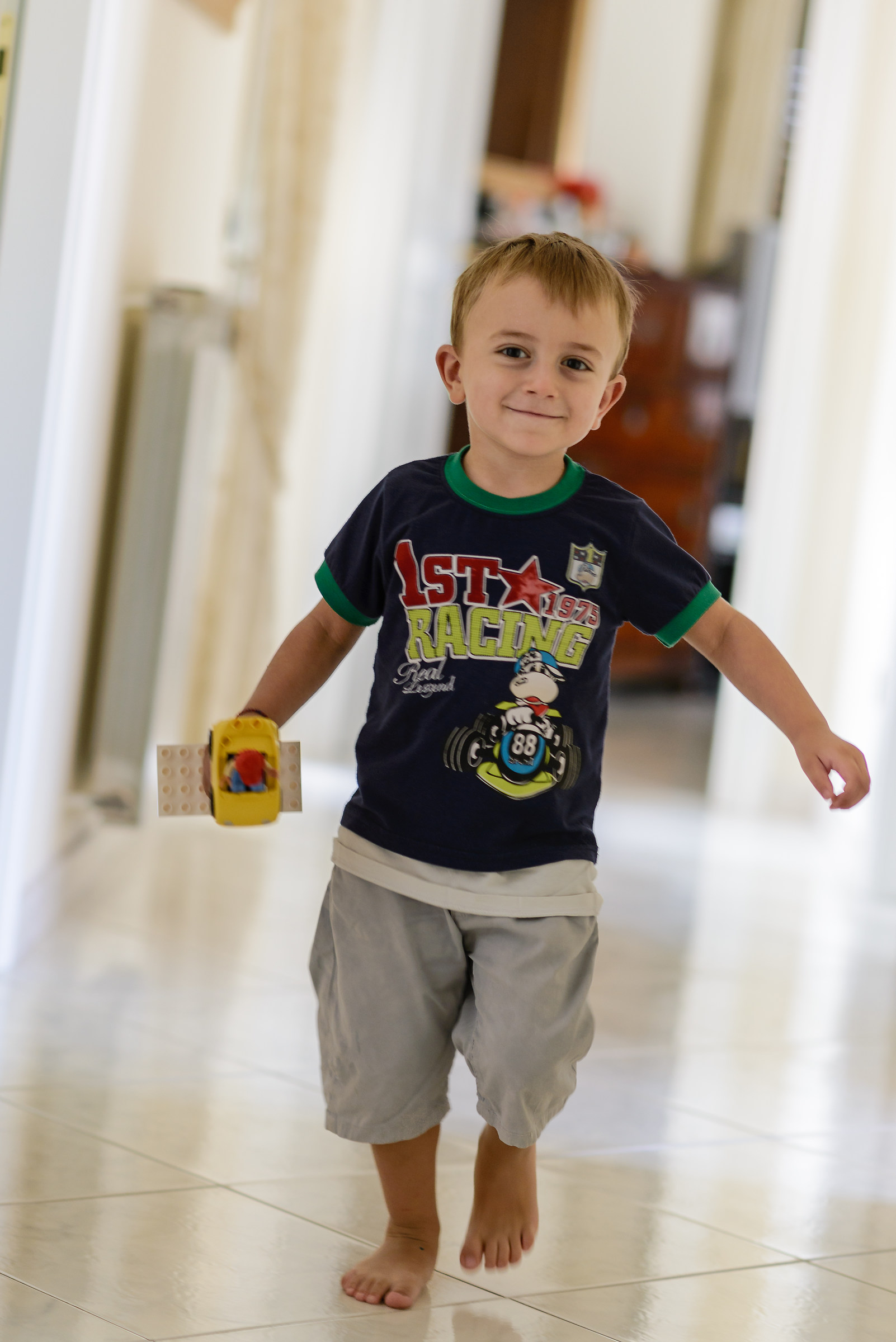 Crossing the corridor