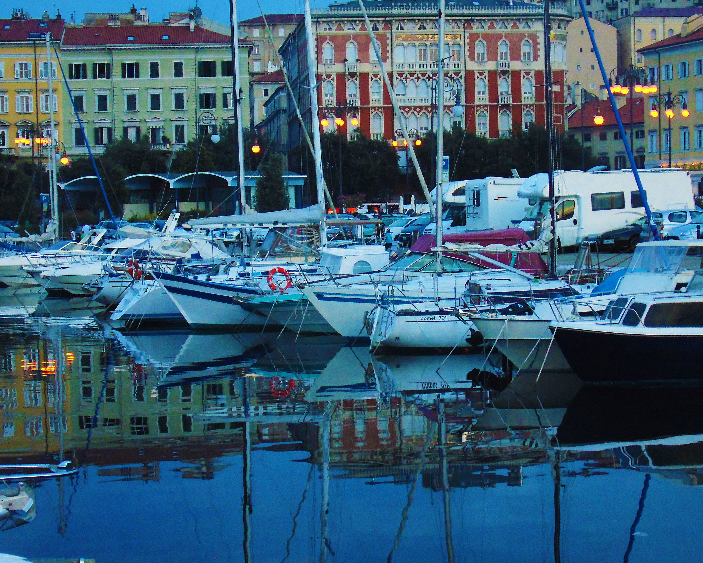Sacchetta nautical port Trieste