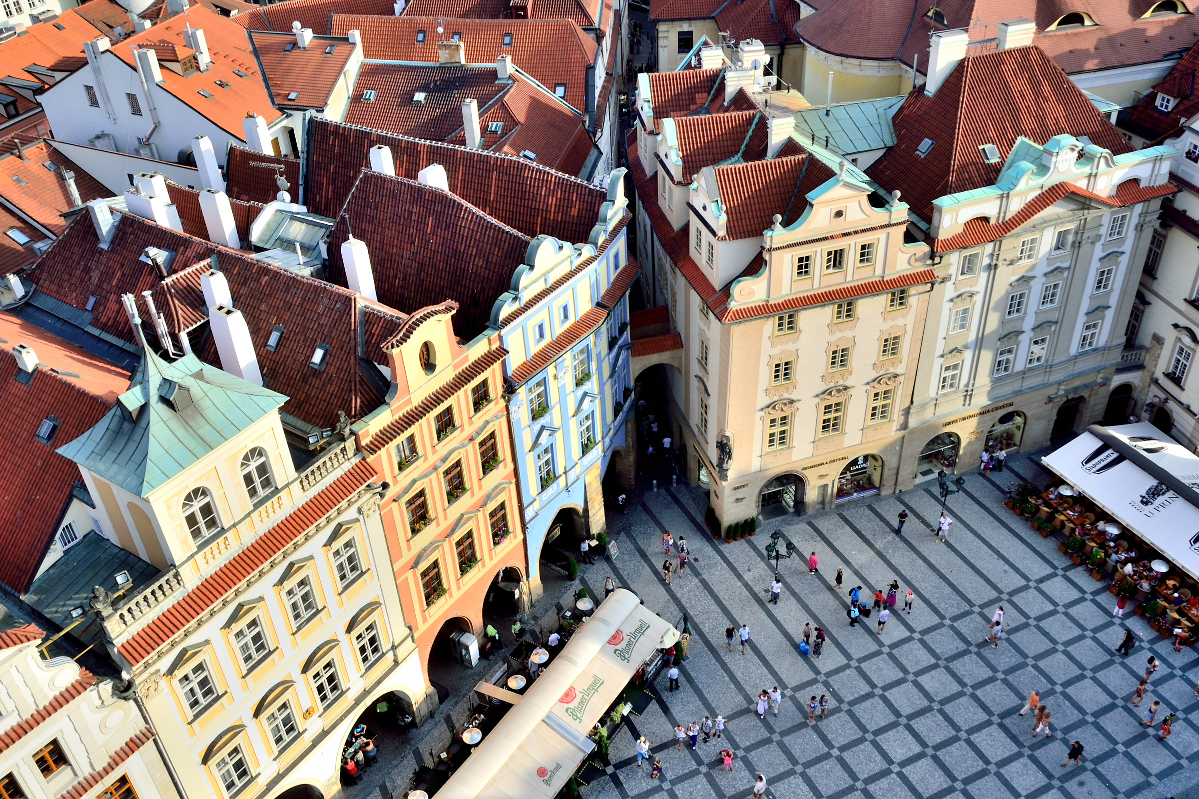 Praga dall'alto