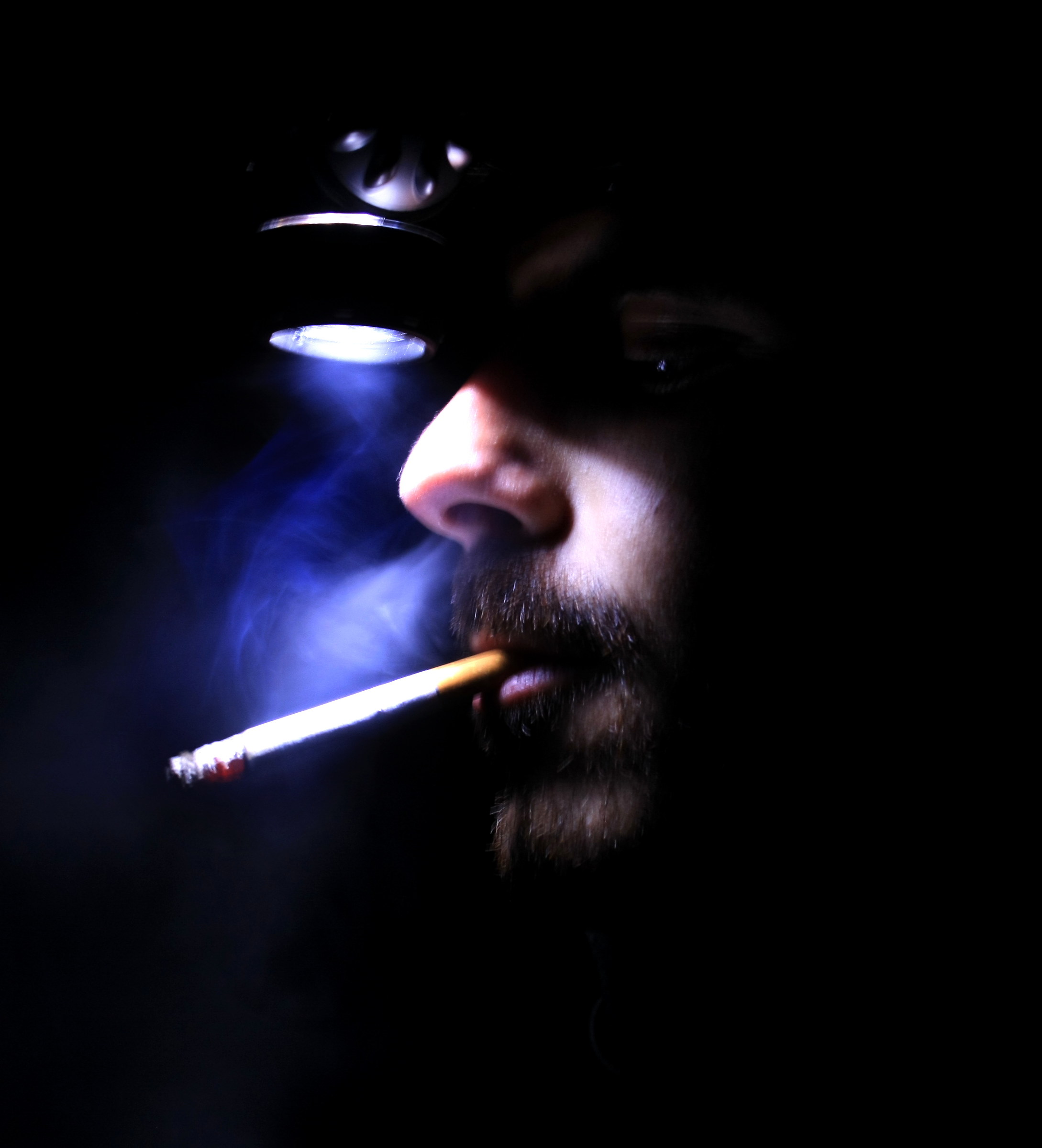 Smoking in the night