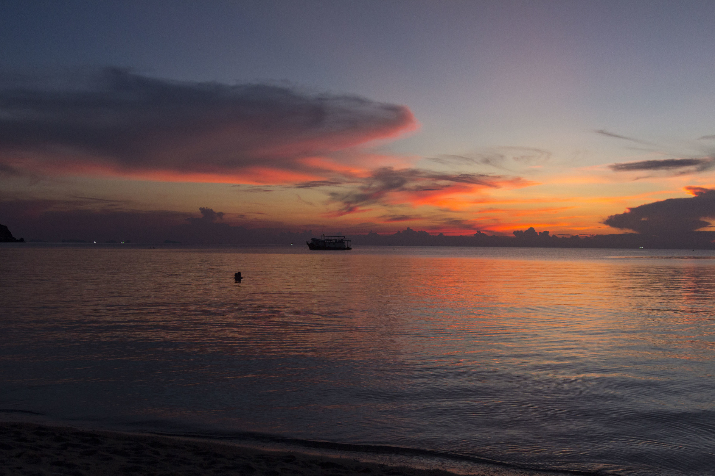 Sunset in Koh Phangan