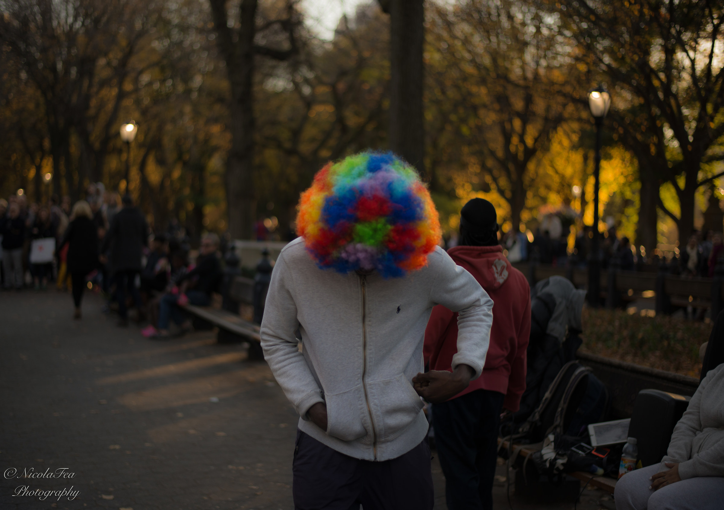 Only the rainbow in mind ...