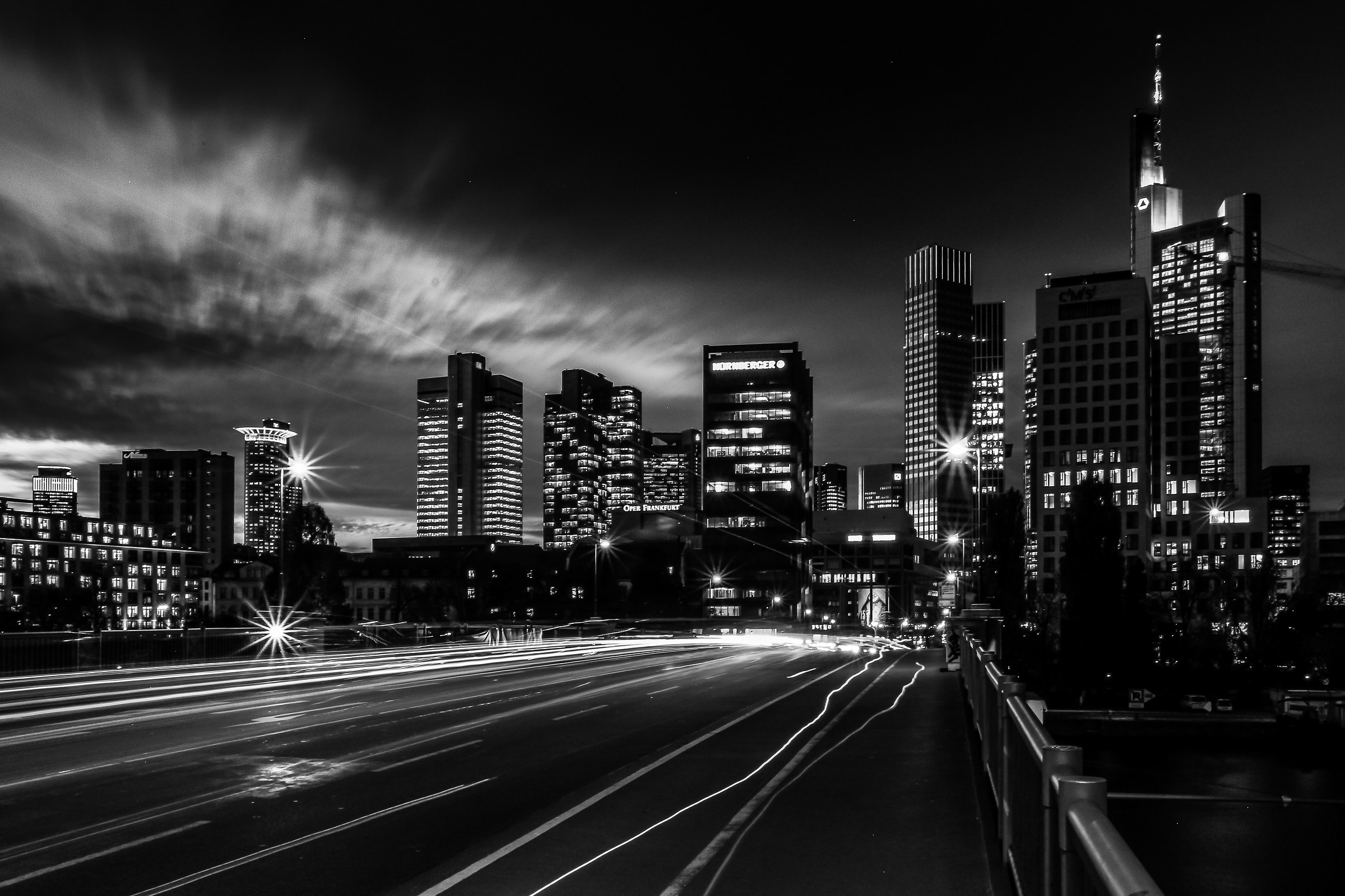 Night in Frankfurt Am Main