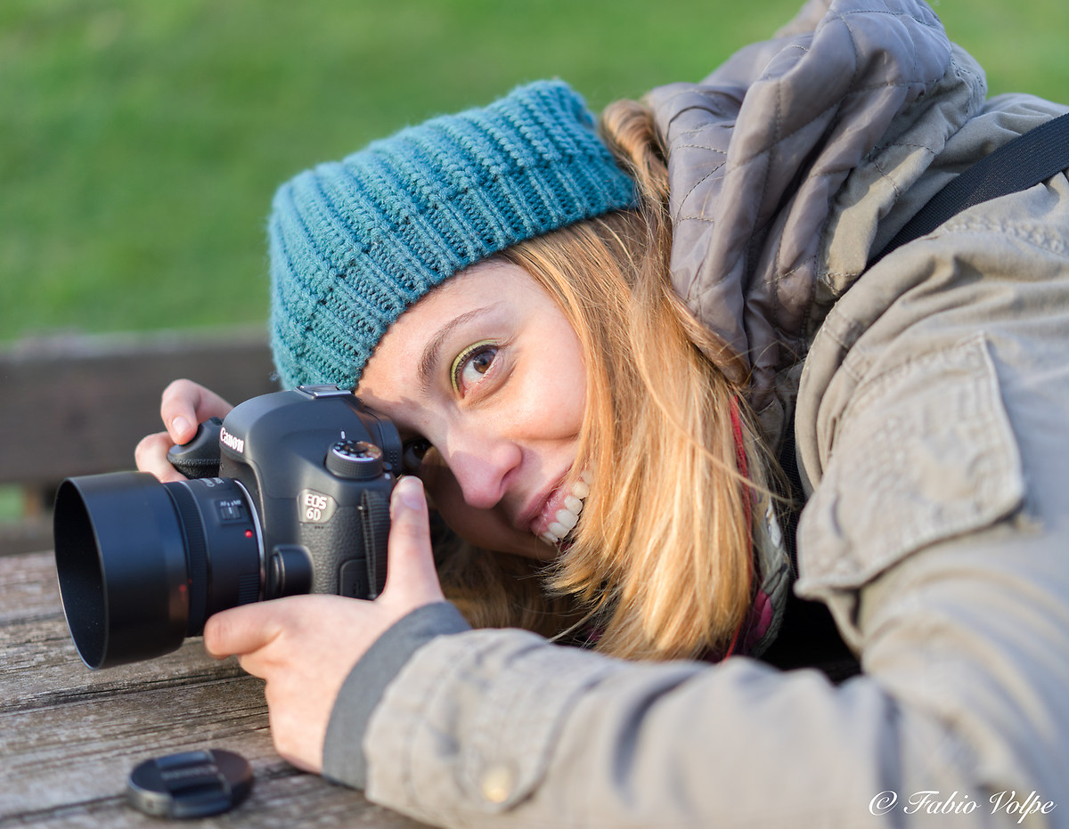 The photographer photographed