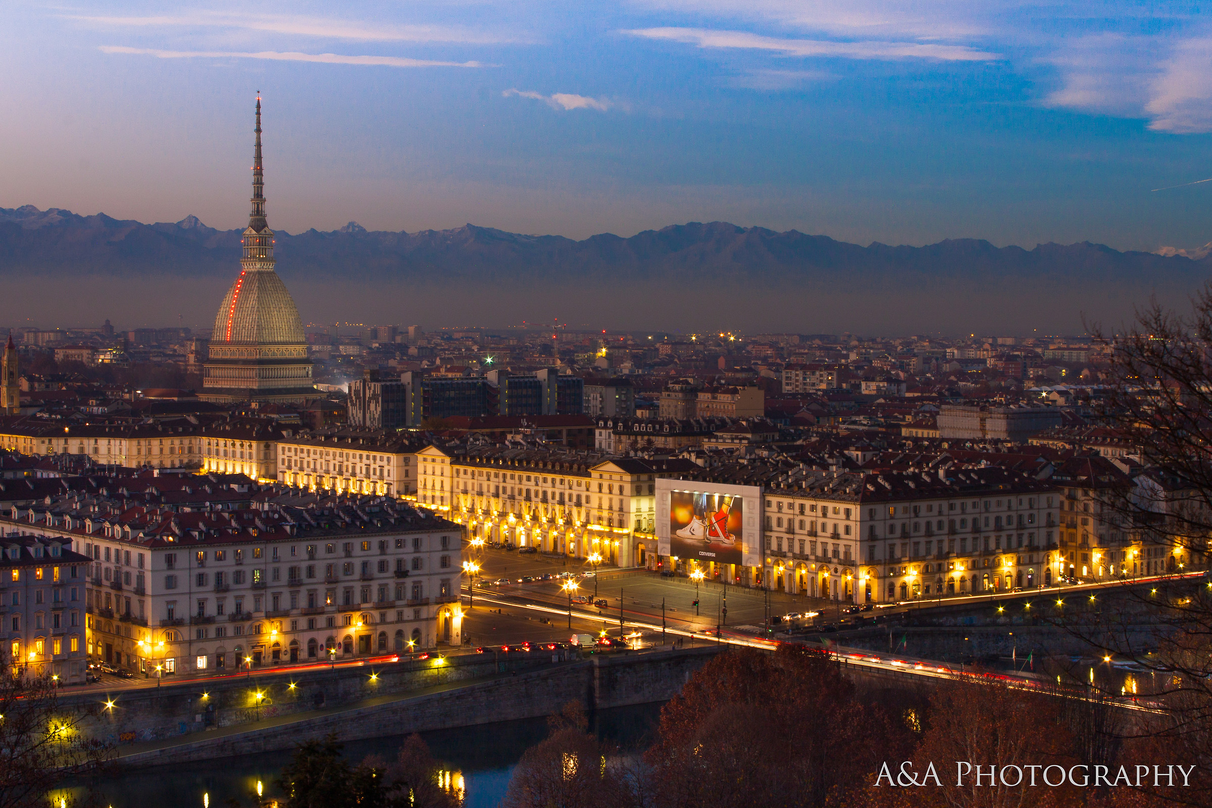 Turin from Monte dei Cappuccini