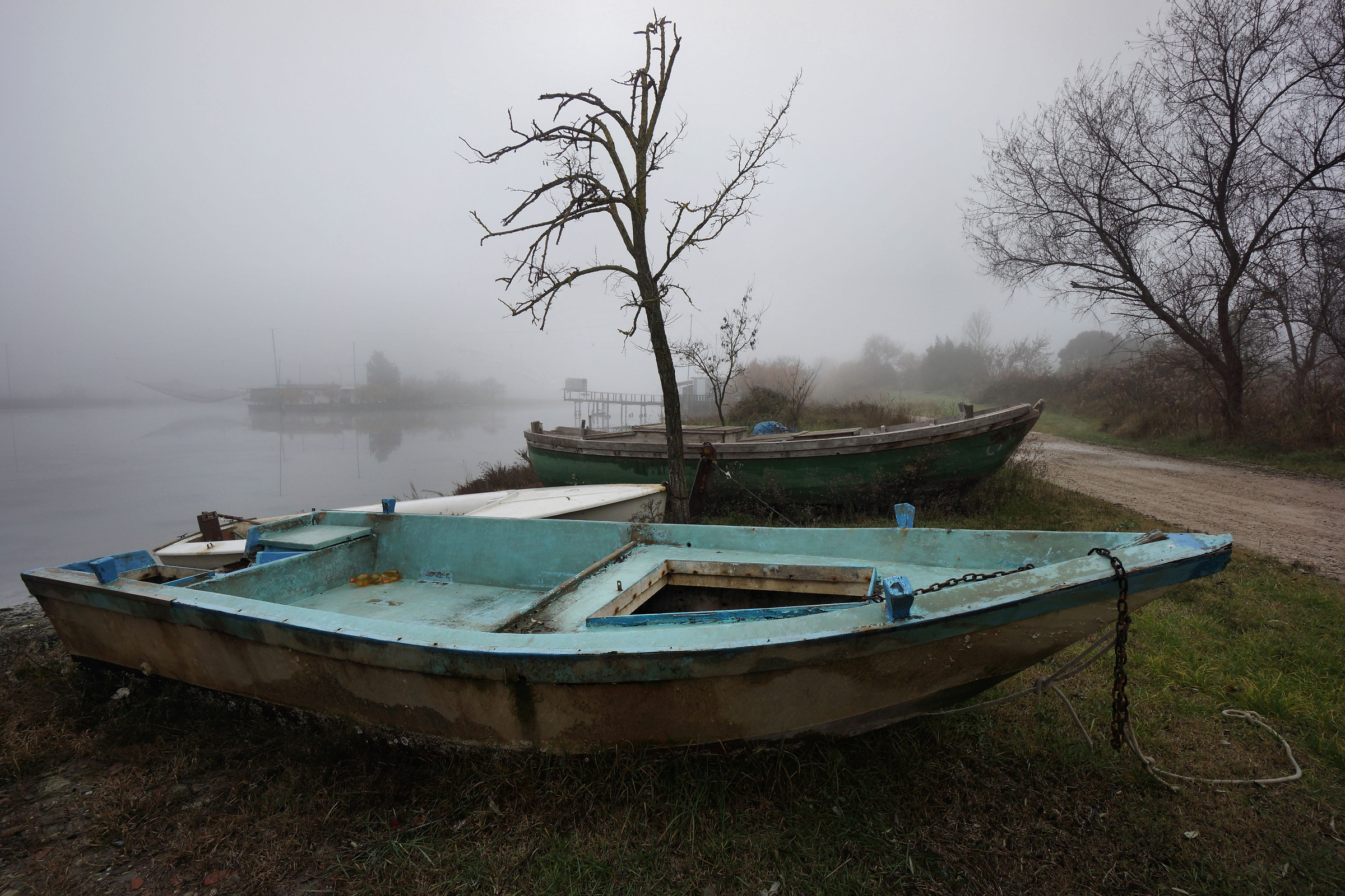 And the fog settled over the valley.
